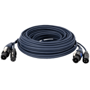 DAP FP17 Hybrid Cable - powerCON & 3-pin XLR - Audio / Power 10 m 10 m