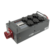 SHOWGEAR Powersplit 16 CEE 16 A 6x Schuko - 1x CEE 16 A 5P Distributore di potenza con fusibile