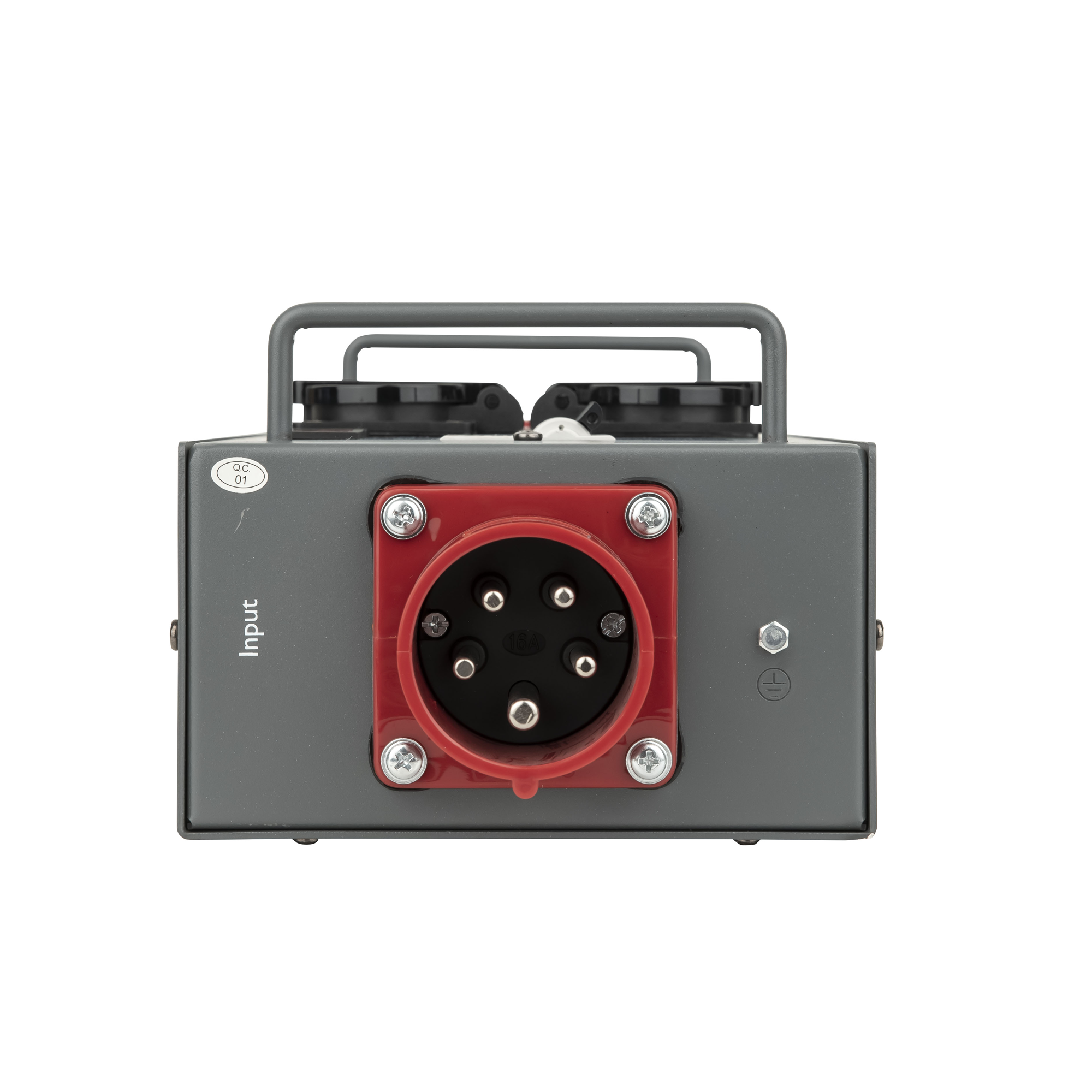 SHOWGEAR Powersplit 16 CEE 16 A 6x Schuko - 1x CEE 16 A 5P Distributore di potenza con fusibile