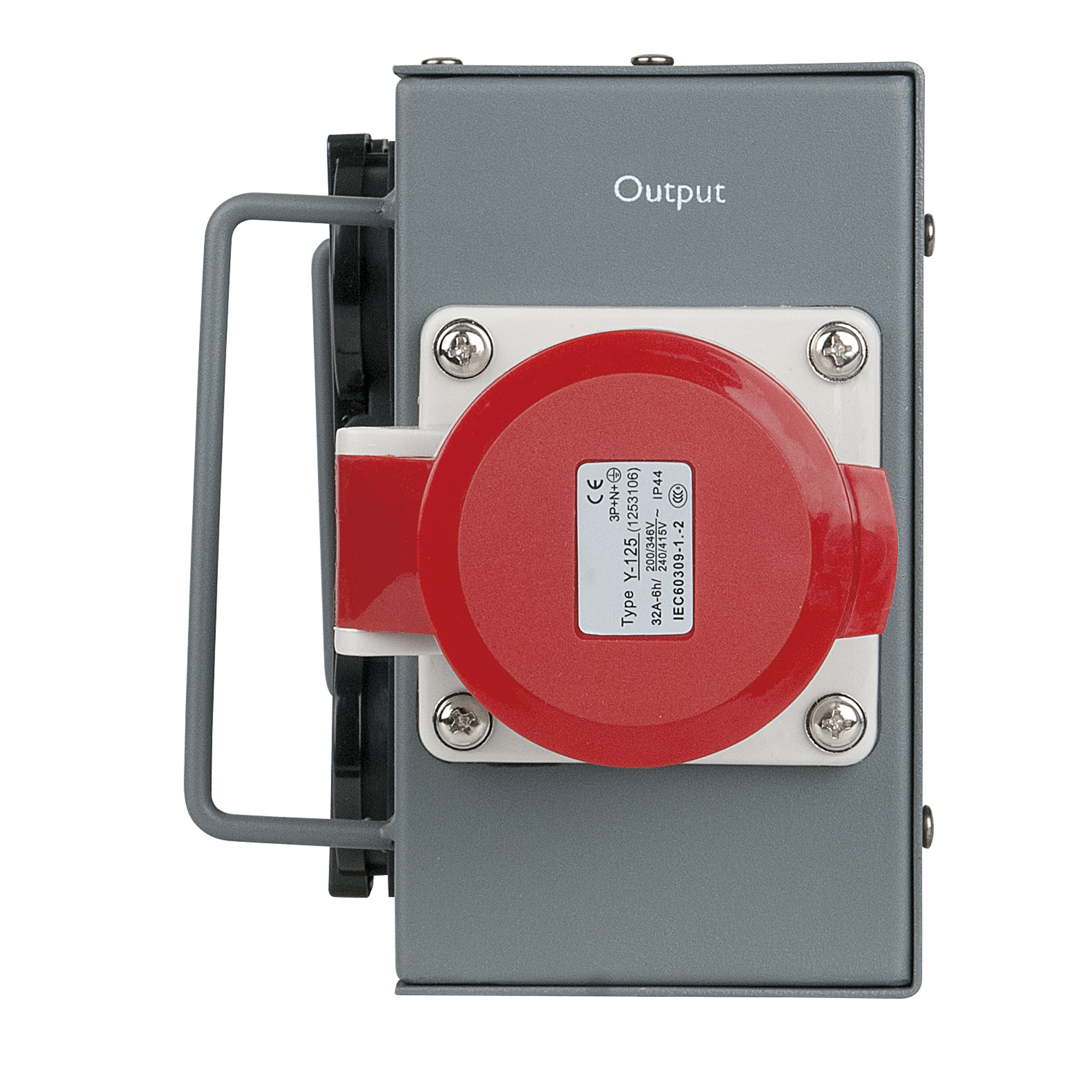 SHOWGEAR Powersplit 32 CEE 32 A 6x Schuko - 1x CEE 16 A 5P Distributore di potenza con fusibile