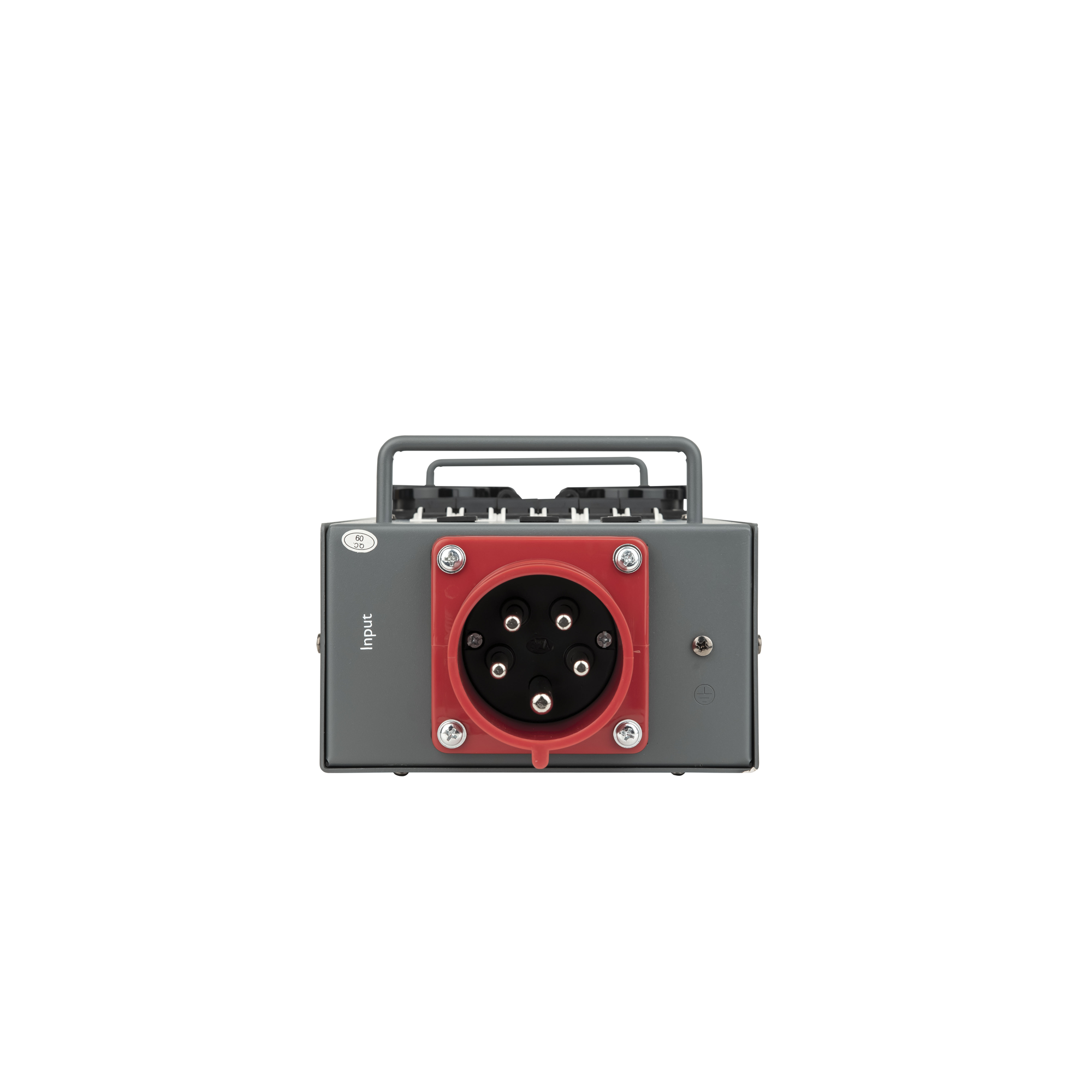 SHOWGEAR Powersplit 32 CEE 32 A 6x Schuko - 1x CEE 16 A 5P Distributore di potenza con fusibile