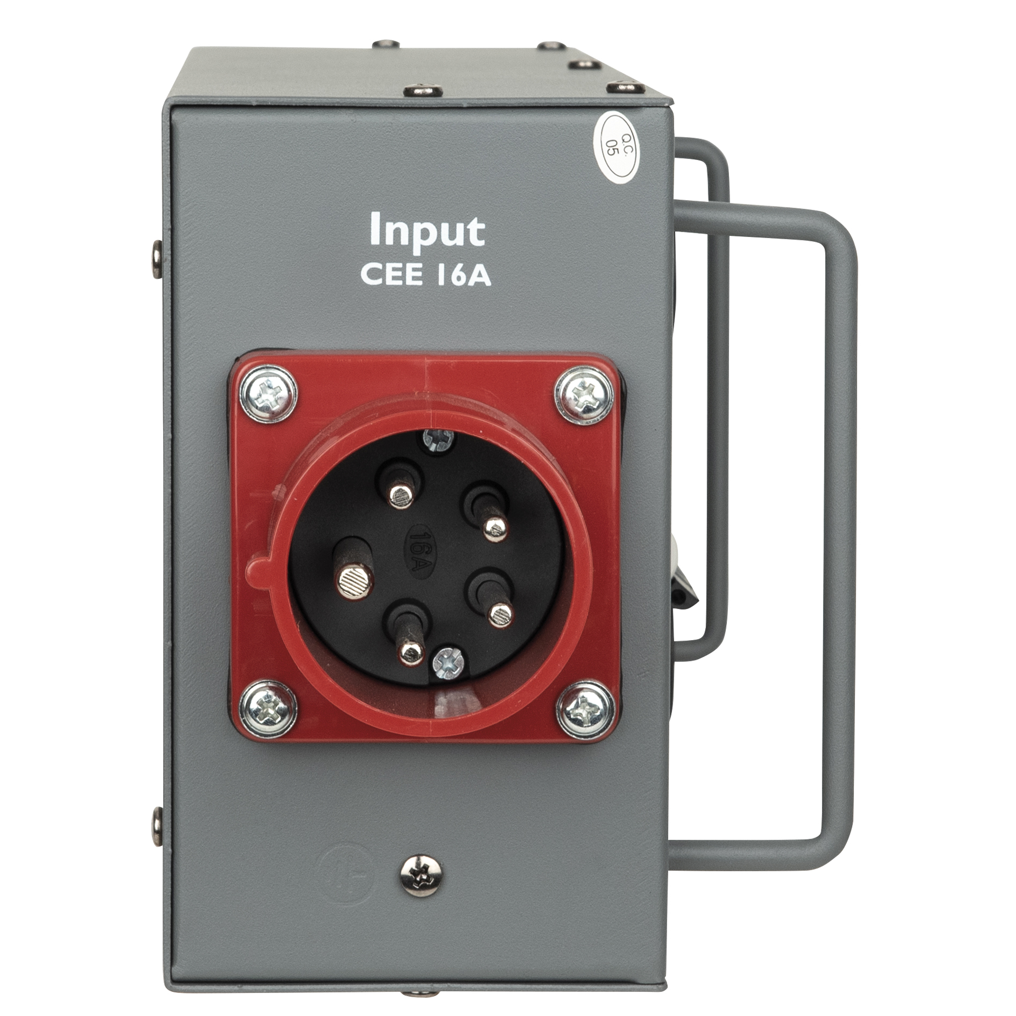 SHOWGEAR Power Split 16 True CEE 16 A 6x Power Pro True Powersplit con fusibile - CEE a ProPower True1