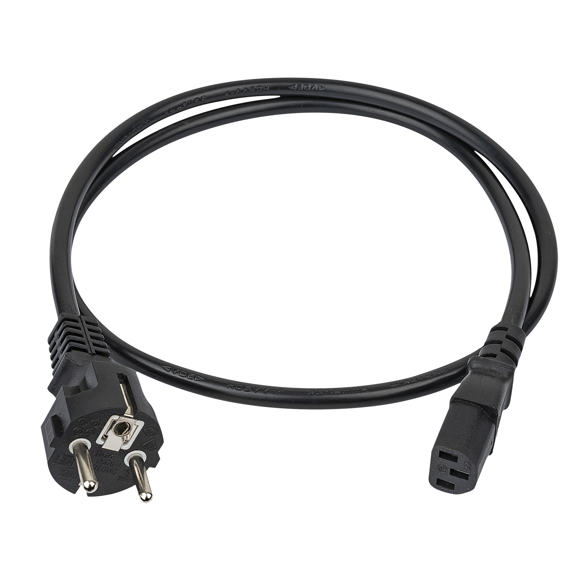 DAP Schuko Male to IEC C13 3x 1.5 mm² 10 m 10 m