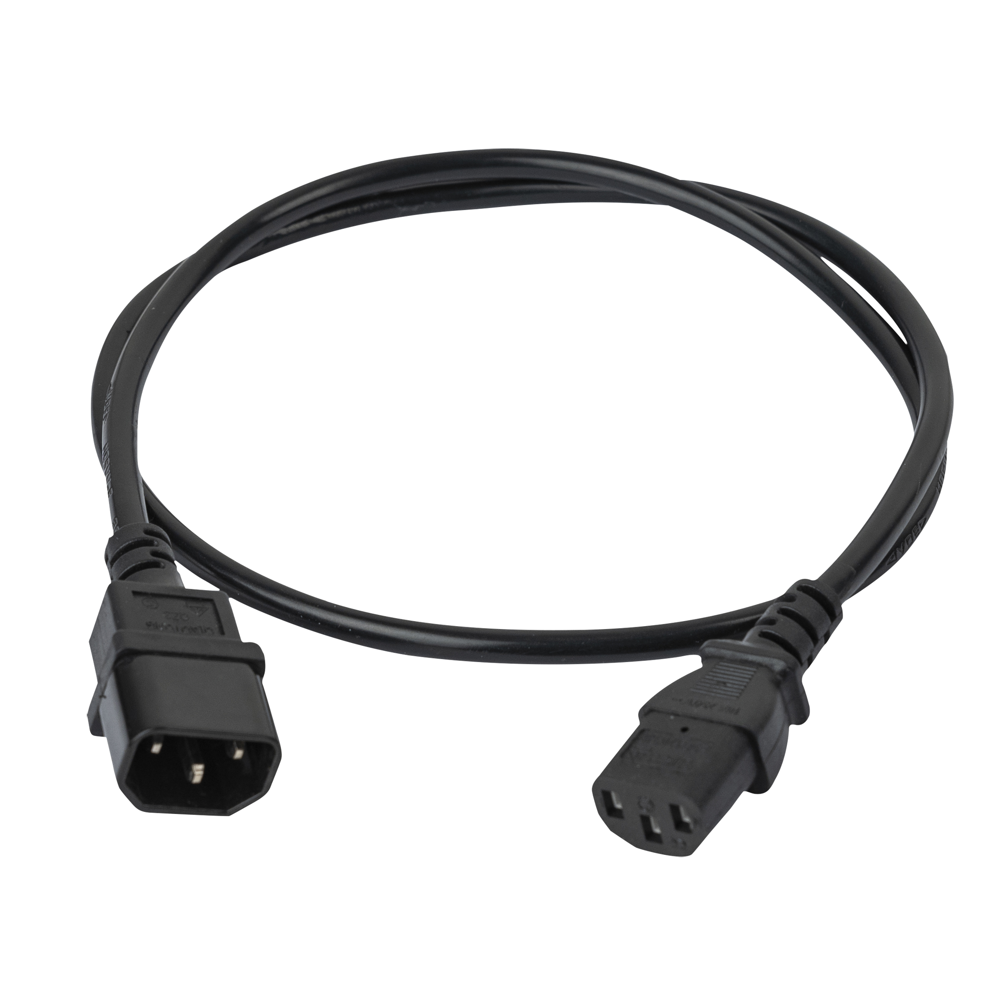 DAP IEC C13 Female to IEC C14 Male 3x 1.0 mm² 5 m 5 m