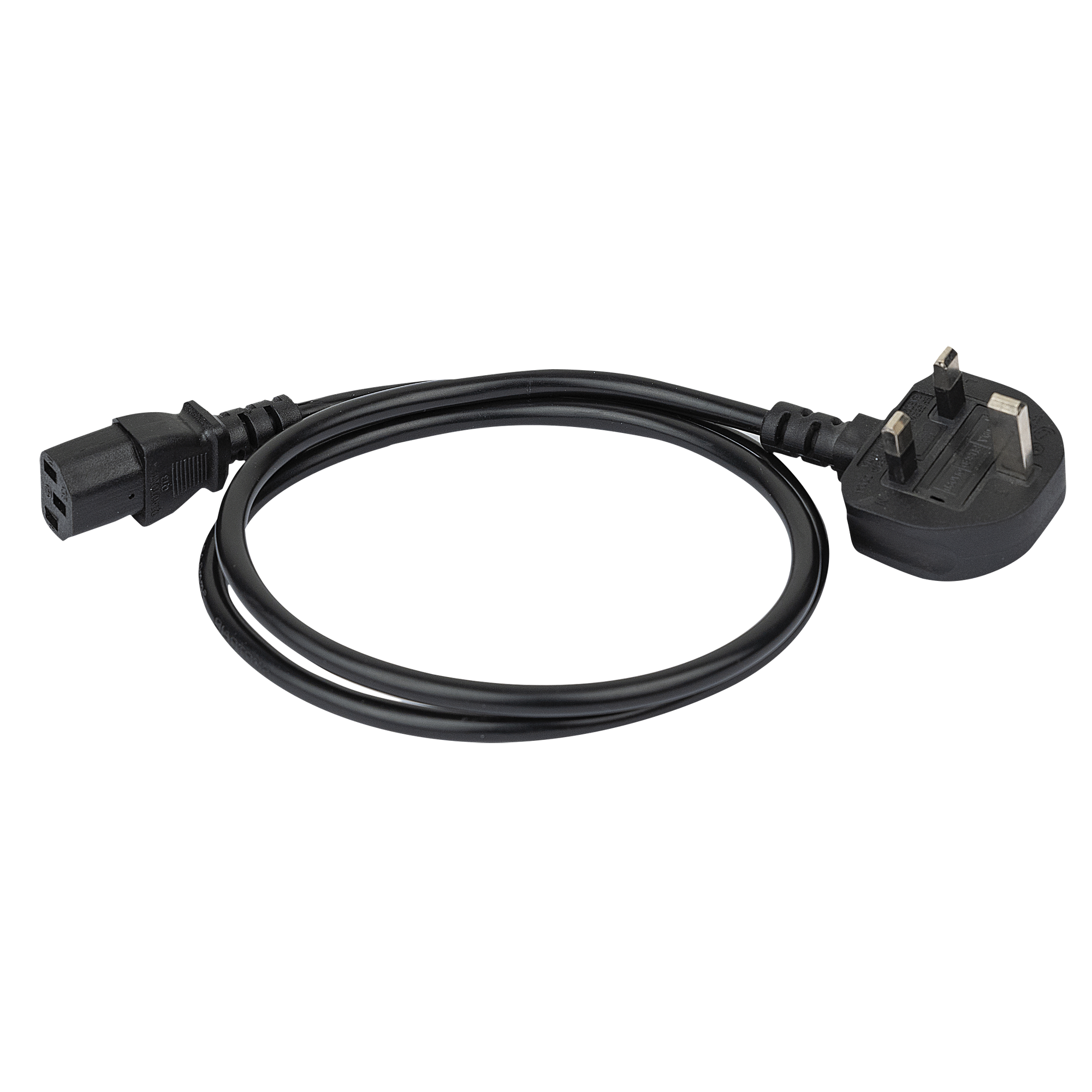 DAP UK BS13 to IEC C13 plug 3x 1.0 mm² 3 m 3 m
