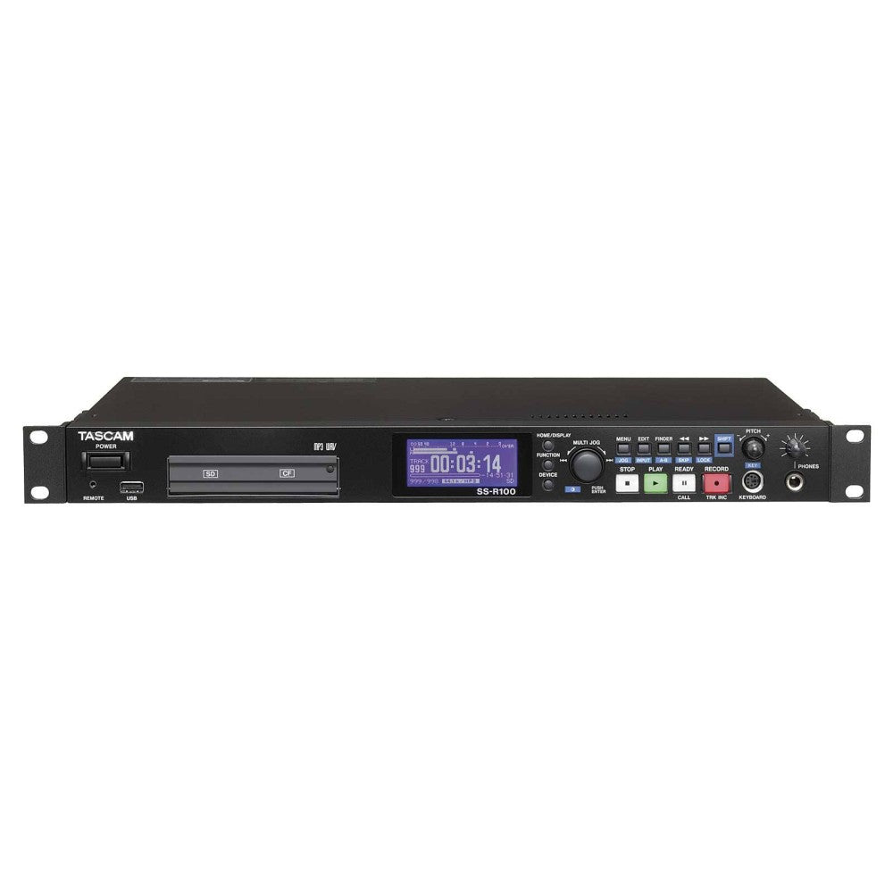 TASCAM SS-R100 Lettore multimediale per schede SD/CF e USB