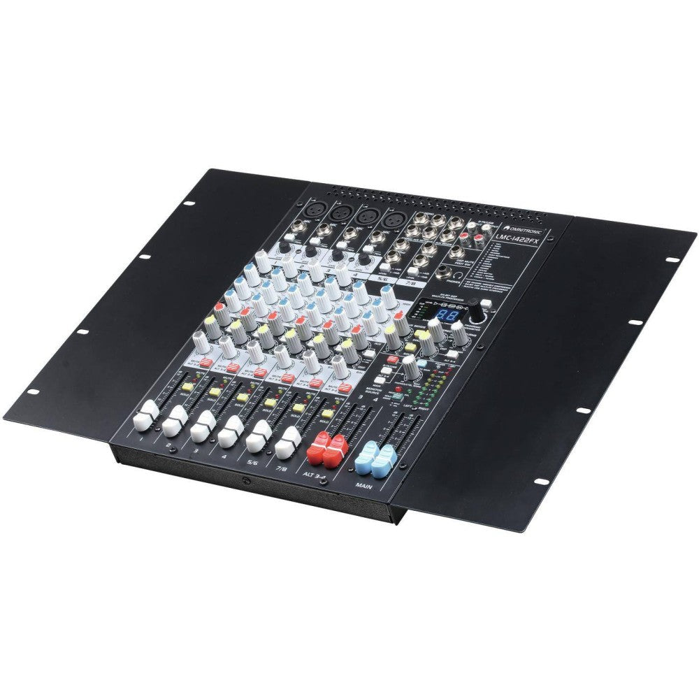 OMNITRONIC LMC-1422FX USB Mixer DJ con EQ ed FX