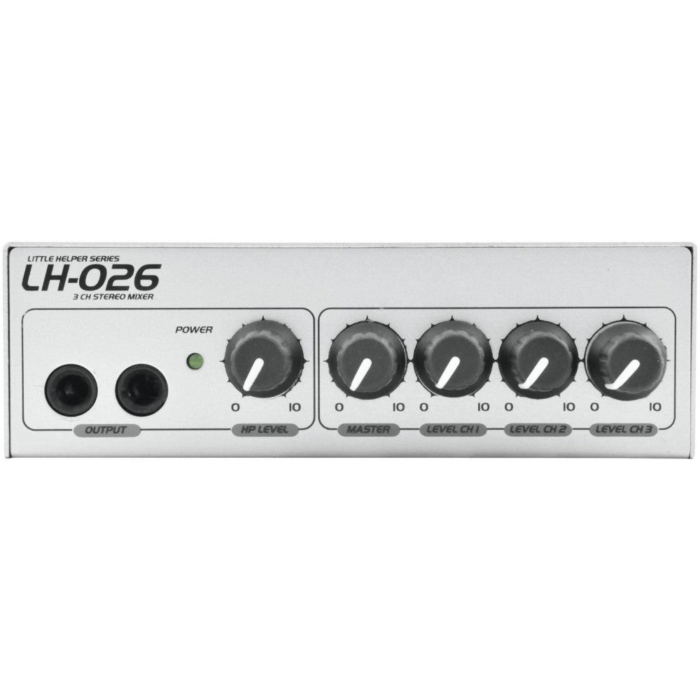 OMNITRONIC LH-026 Mixer stereo a 3 canali