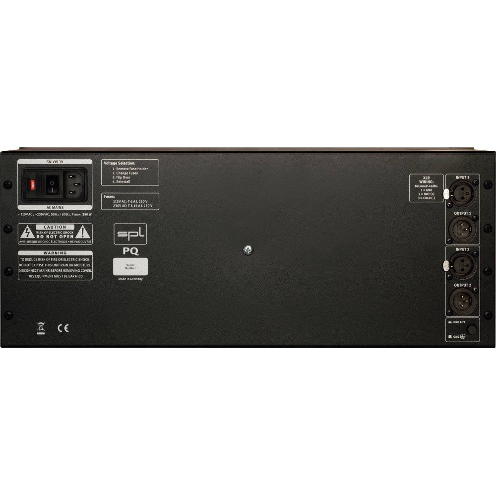SPL PQ MASTERING EQUALIZER RED Mastering Equalizer