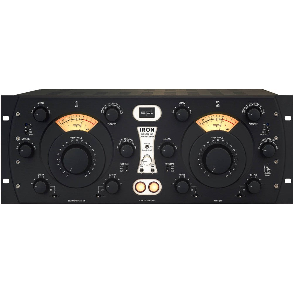 SPL IRON MASTERING COMPRESSOR BLACK Compressore mastering