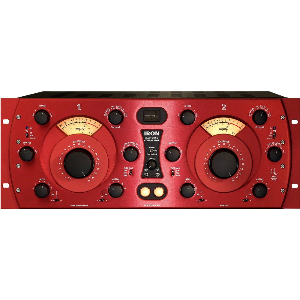 SPL IRON MASTERING COMPRESSOR RED Compressore mastering