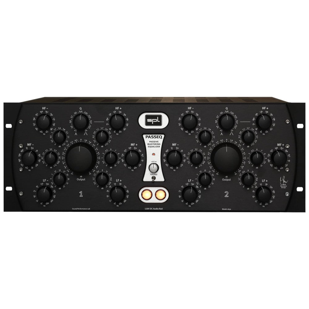 SPL PASSEQ BLACK Equalizzatore 2 canali analogico