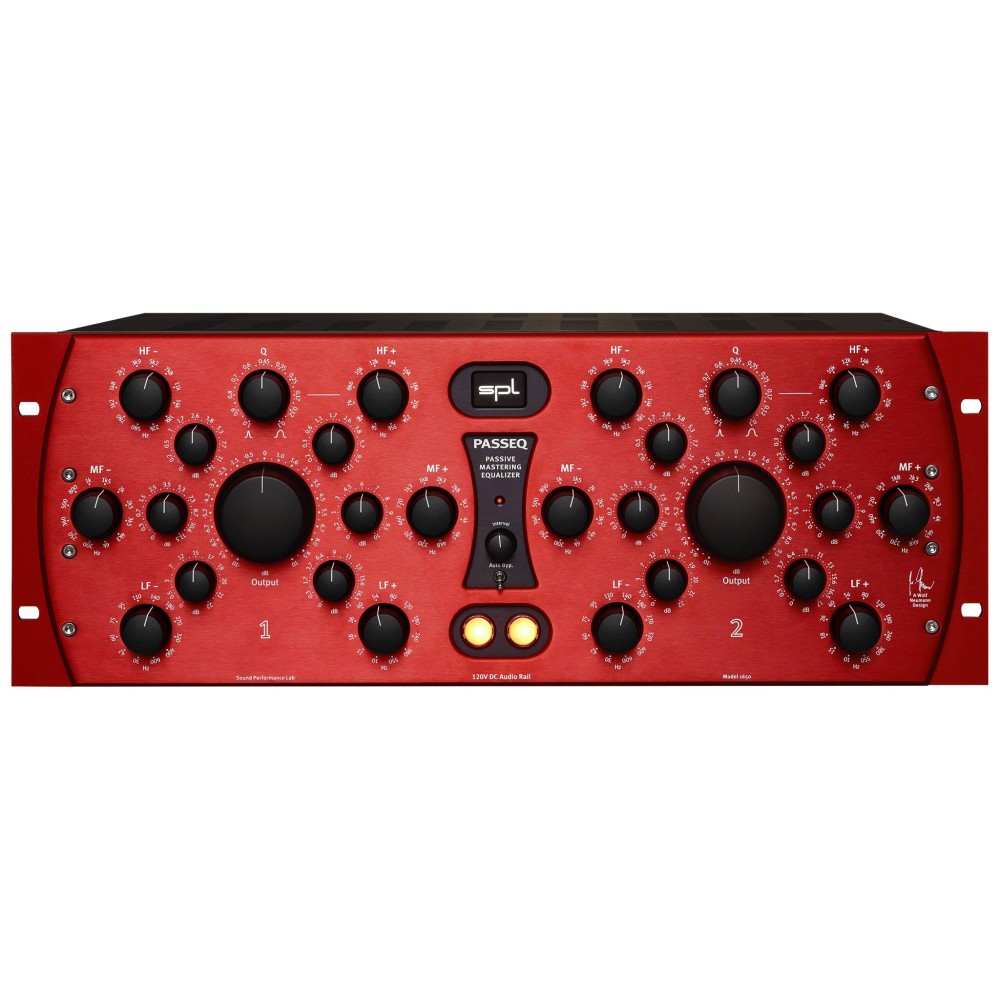 SPL PASSEQ RED Equalizzatore 2 canali analogico