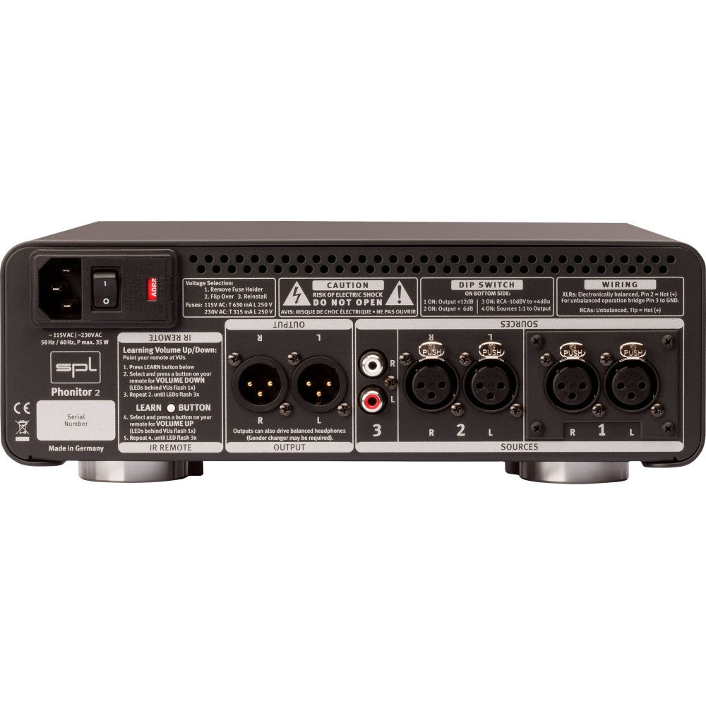 SPL PHONITOR 2 BLACK Preamplificatore per cuffia