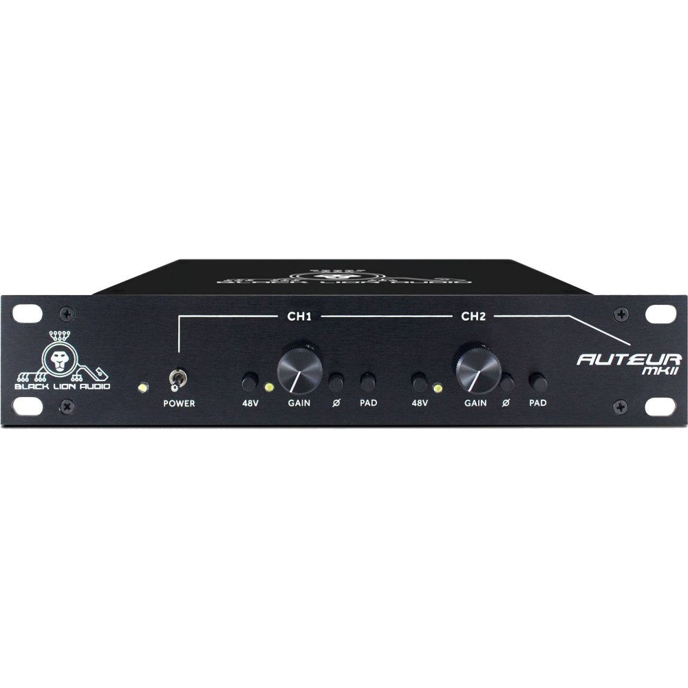 BLACK LION AUDIO AUTEUR MKII Preamplificatore microfonico 2 canali