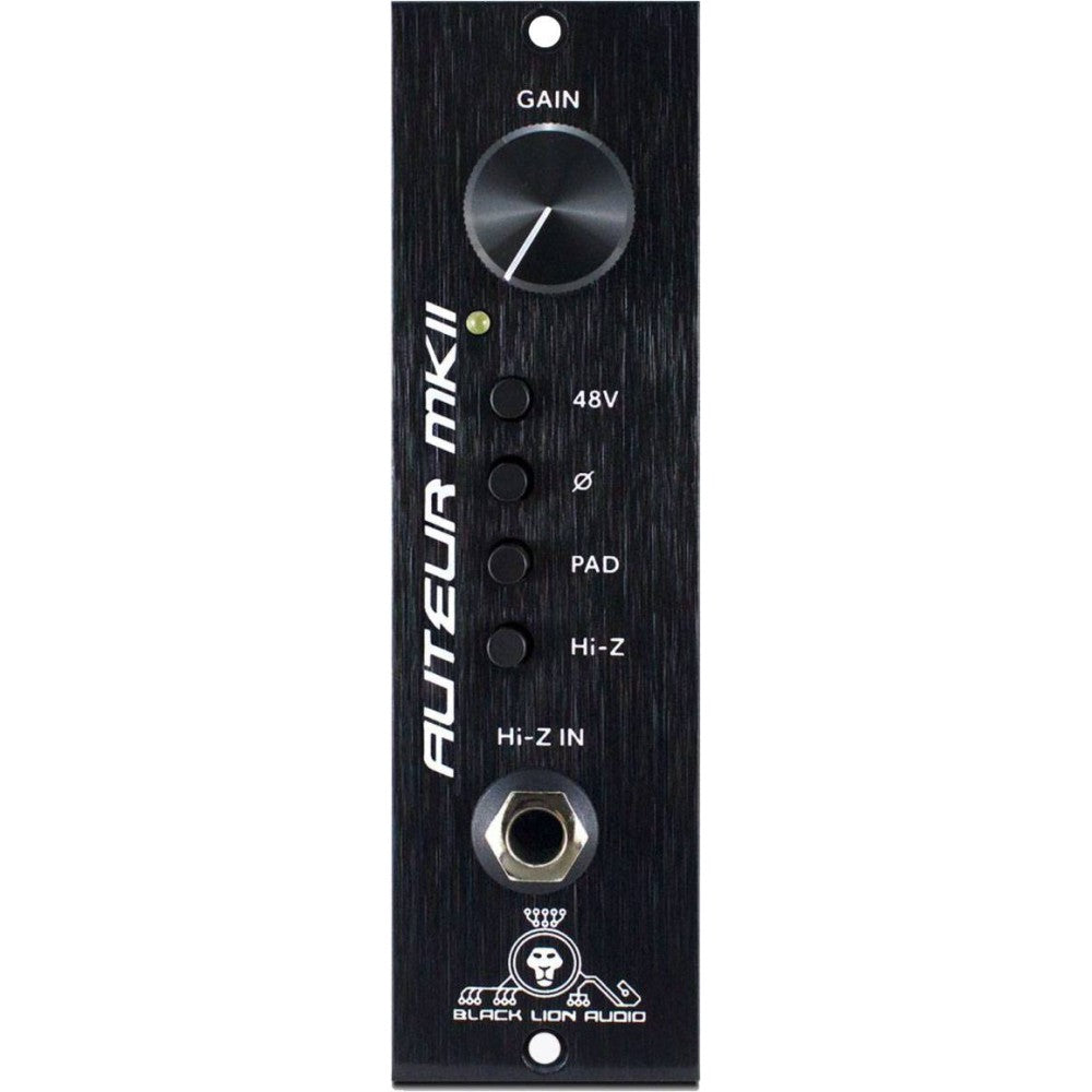 BLACK LION AUDIO AUTEUR MKII 500 Preamplificatore microfonico serie 500