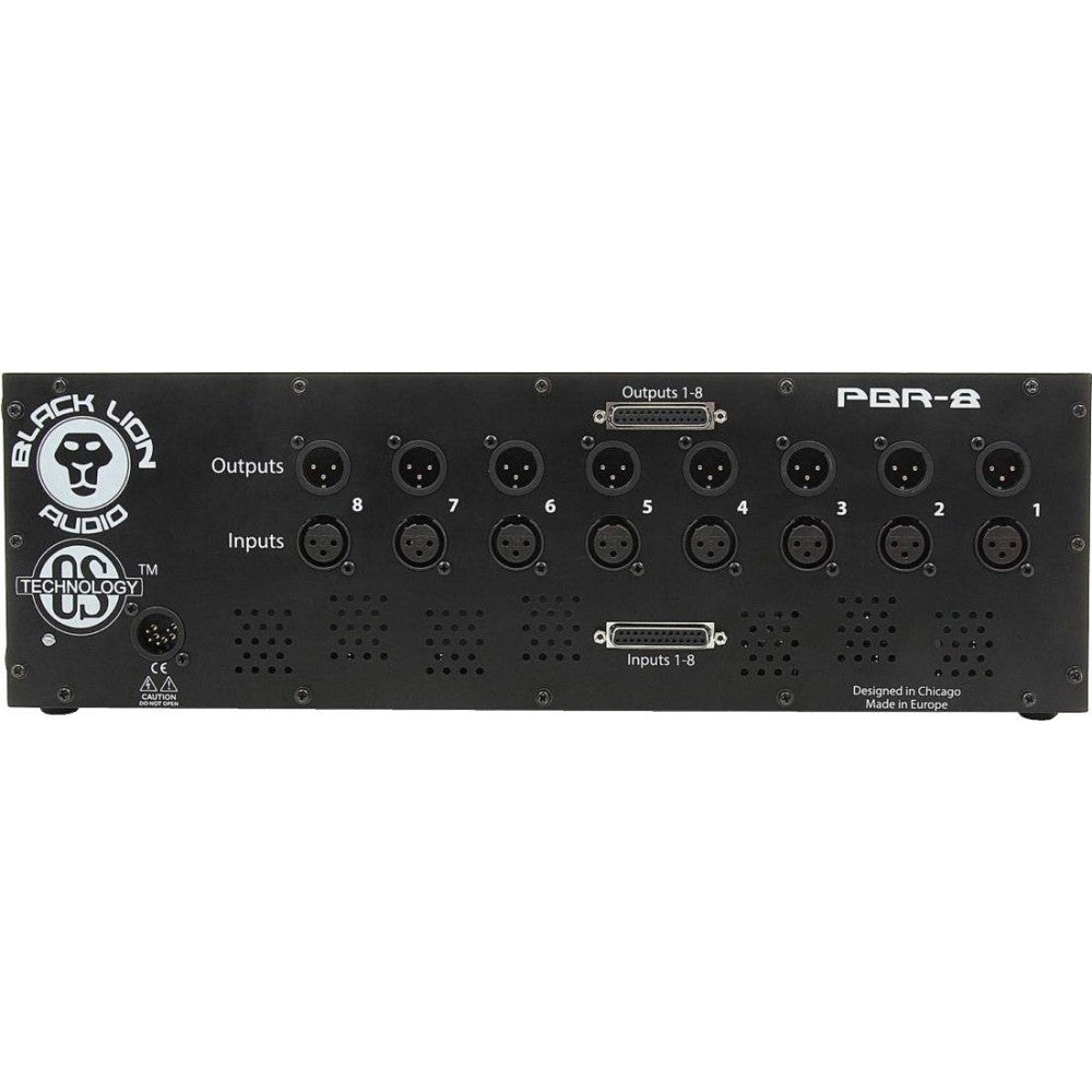 BLACK LION AUDIO PBR-8 Lunchbox de 8 Ranuras para Módulos de la Serie 500