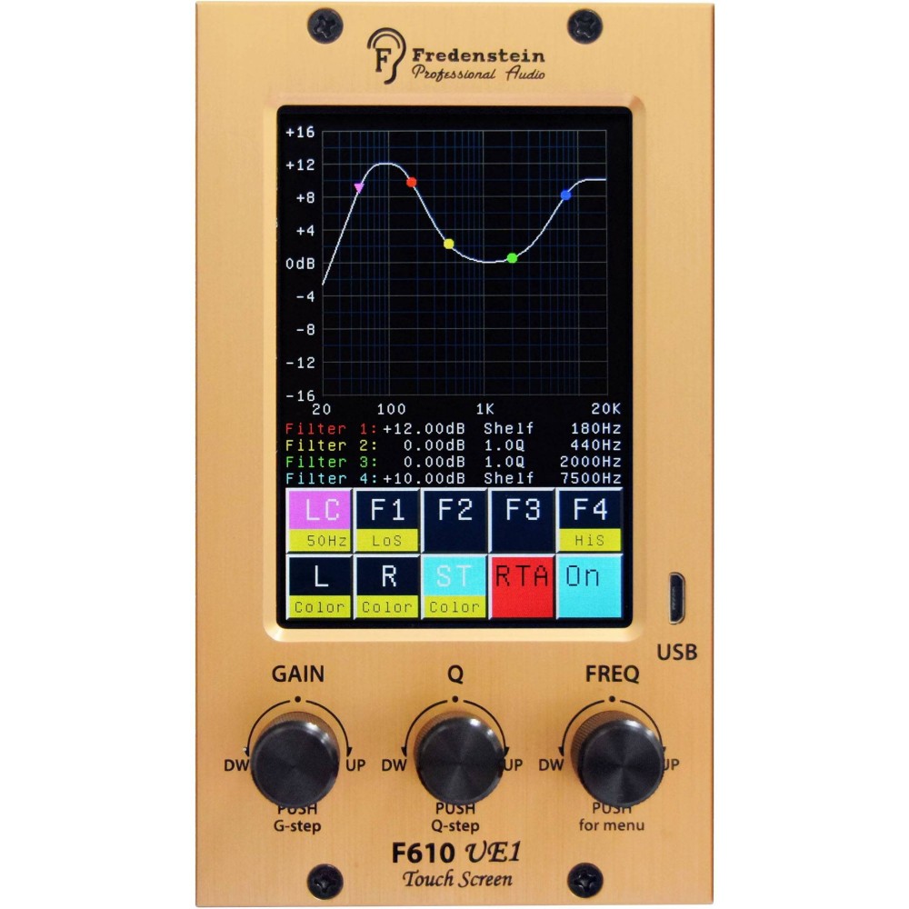 FREDENSTEIN F610 UE1 Equalizatore stereo digitale