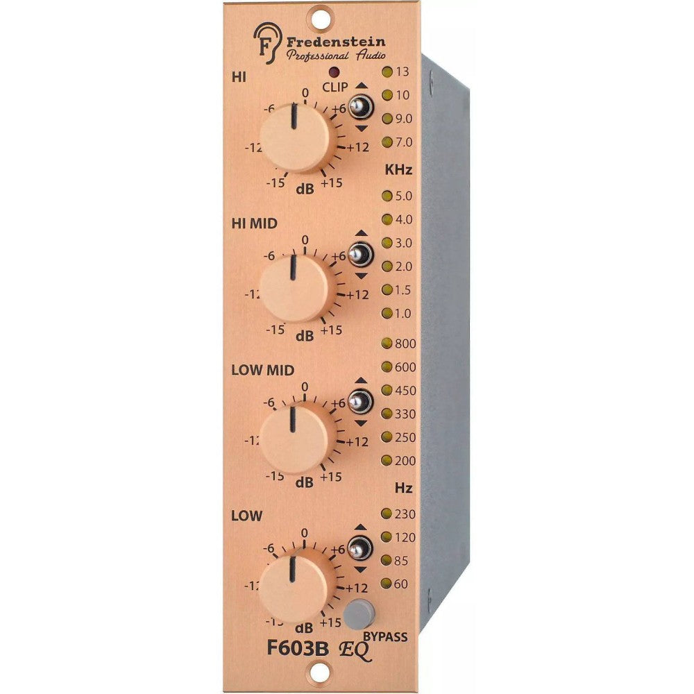 FREDENSTEIN F603B Equalizzatore a 4 bande