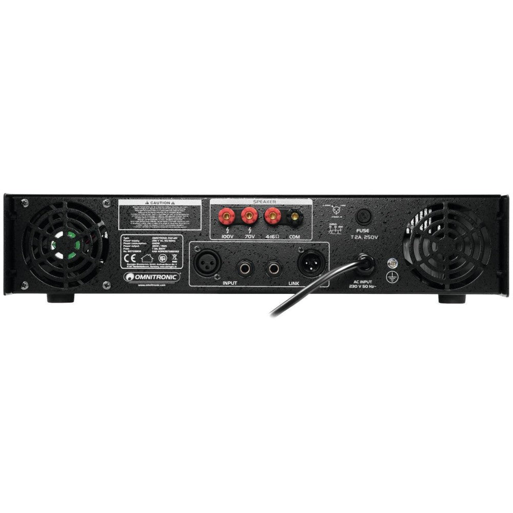 OMNITRONIC PAP-120 Amplificatore 100V