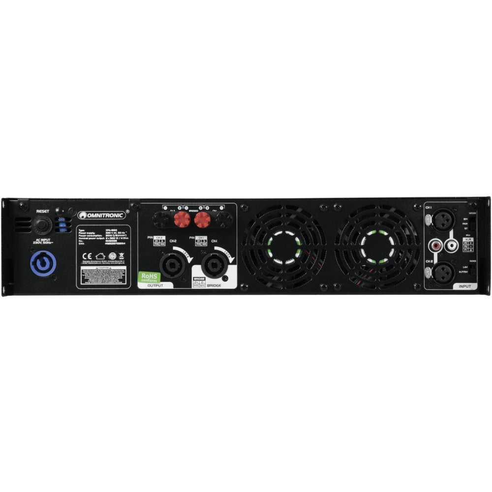 OMNITRONIC XPA-1800 Amplificador PA