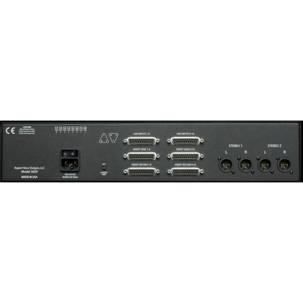 RUPERT NEVE DESIGN PORTICO 5059 SATELLITE 16 x 2+2 Summing Mixer