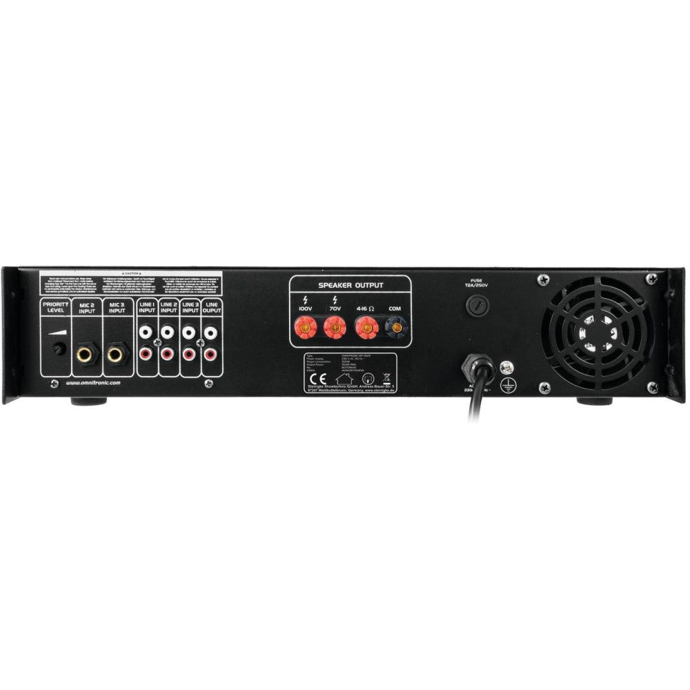 OMNITRONIC MP-350P Amplificatore PA da 100 V