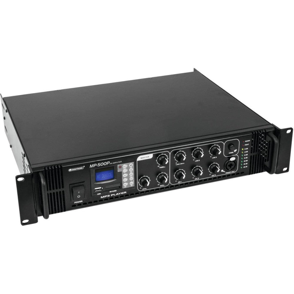 OMNITRONIC MP-500P Amplificatore PA a 100 V