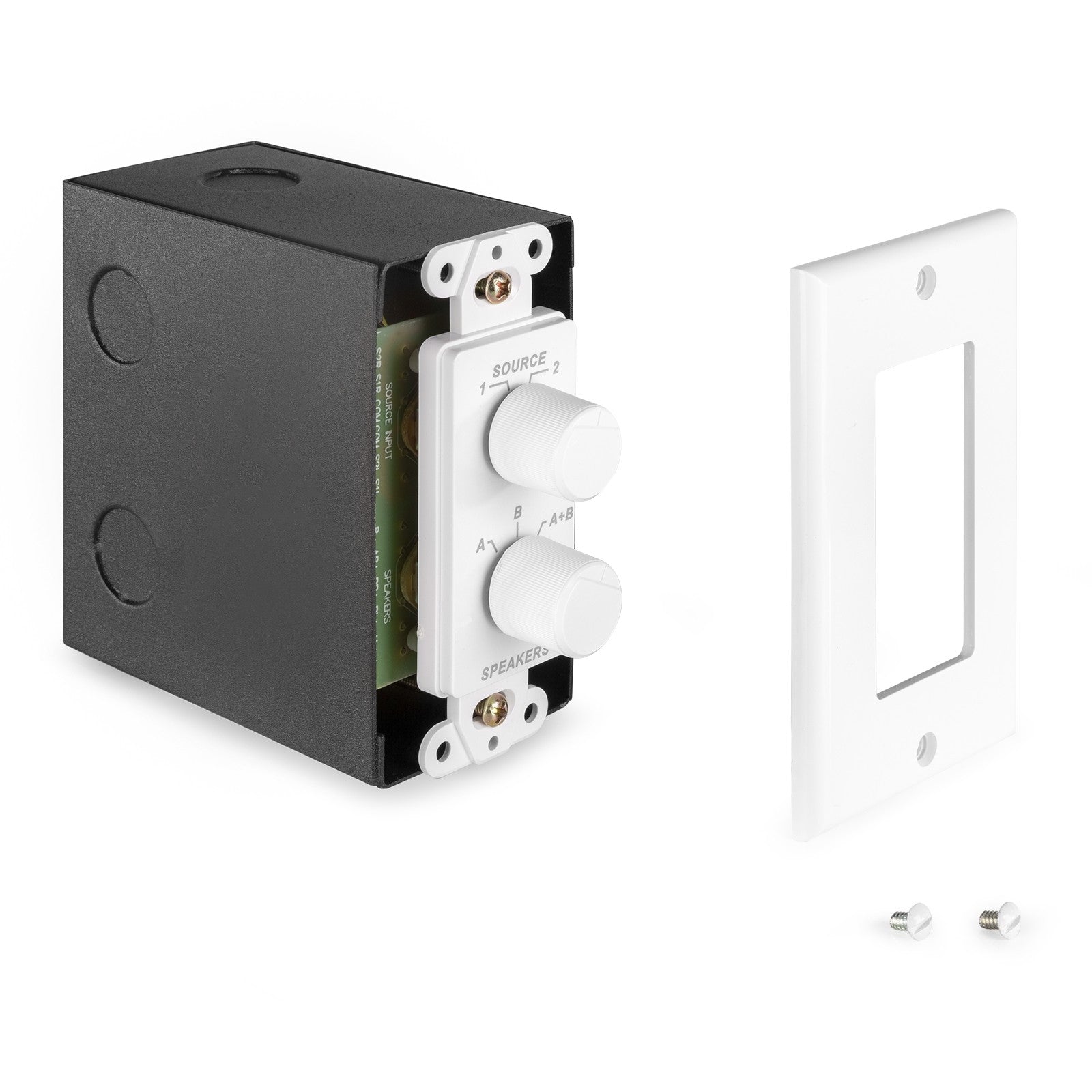 Power Dynamics PDWS3 Wall Input/Speaker Selector A/B
