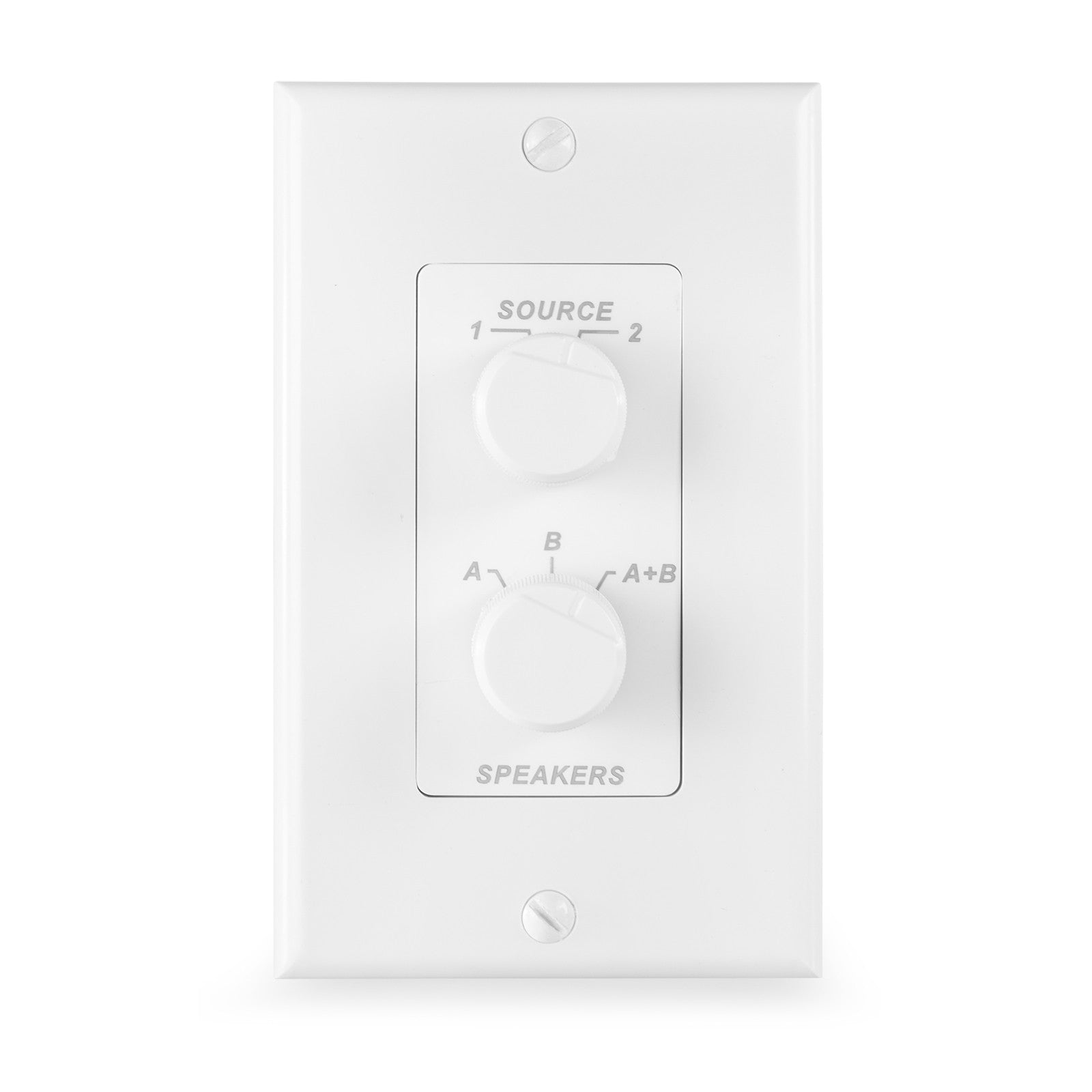 Power Dynamics PDWS3 Wall Input/Speaker Selector A/B
