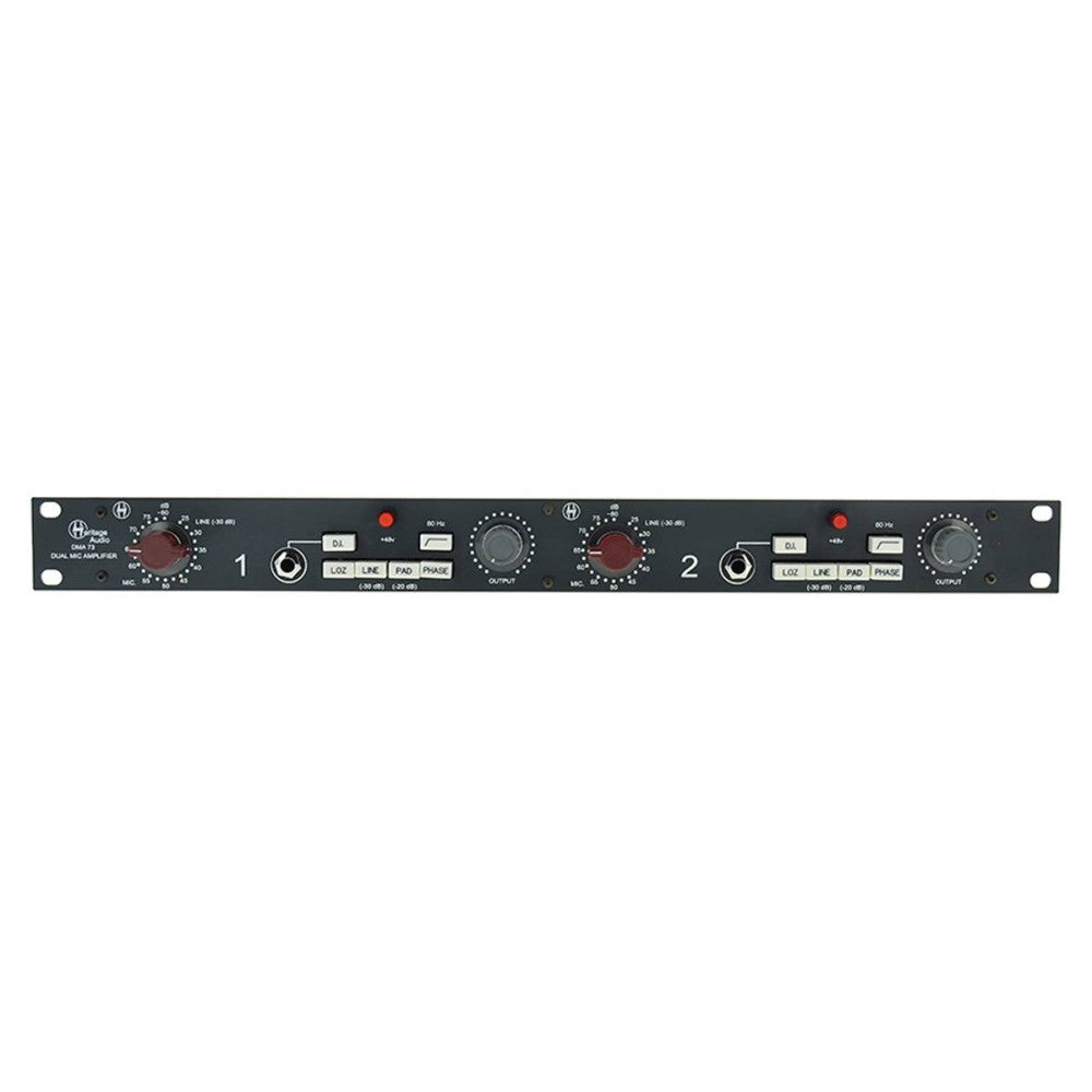 HERITAGE AUDIO DMA 73 Preamplificatore microfonico a 2 canali