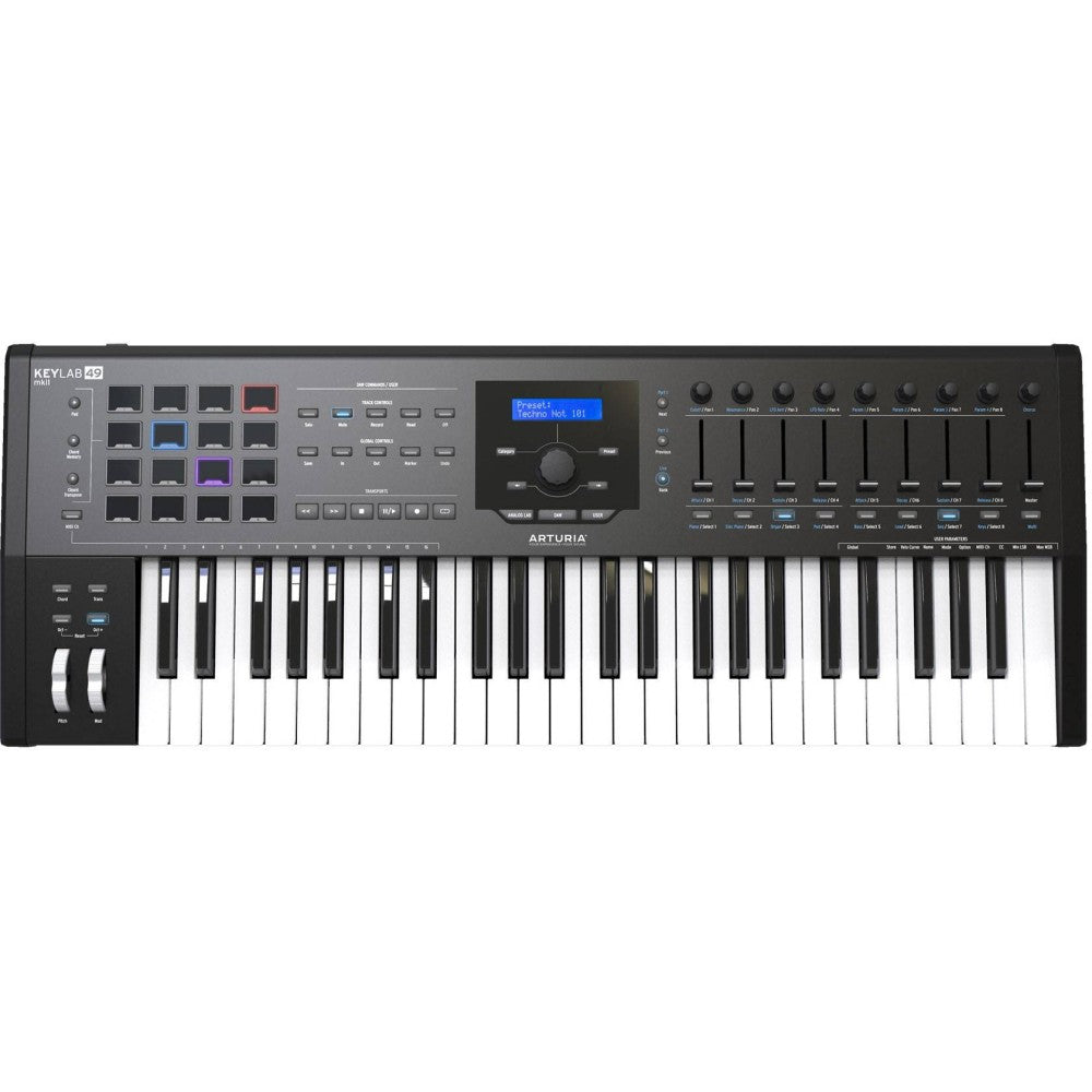 ARTURIA KEYLAB 49 MKII BK Controller MIDI a 49 tasti