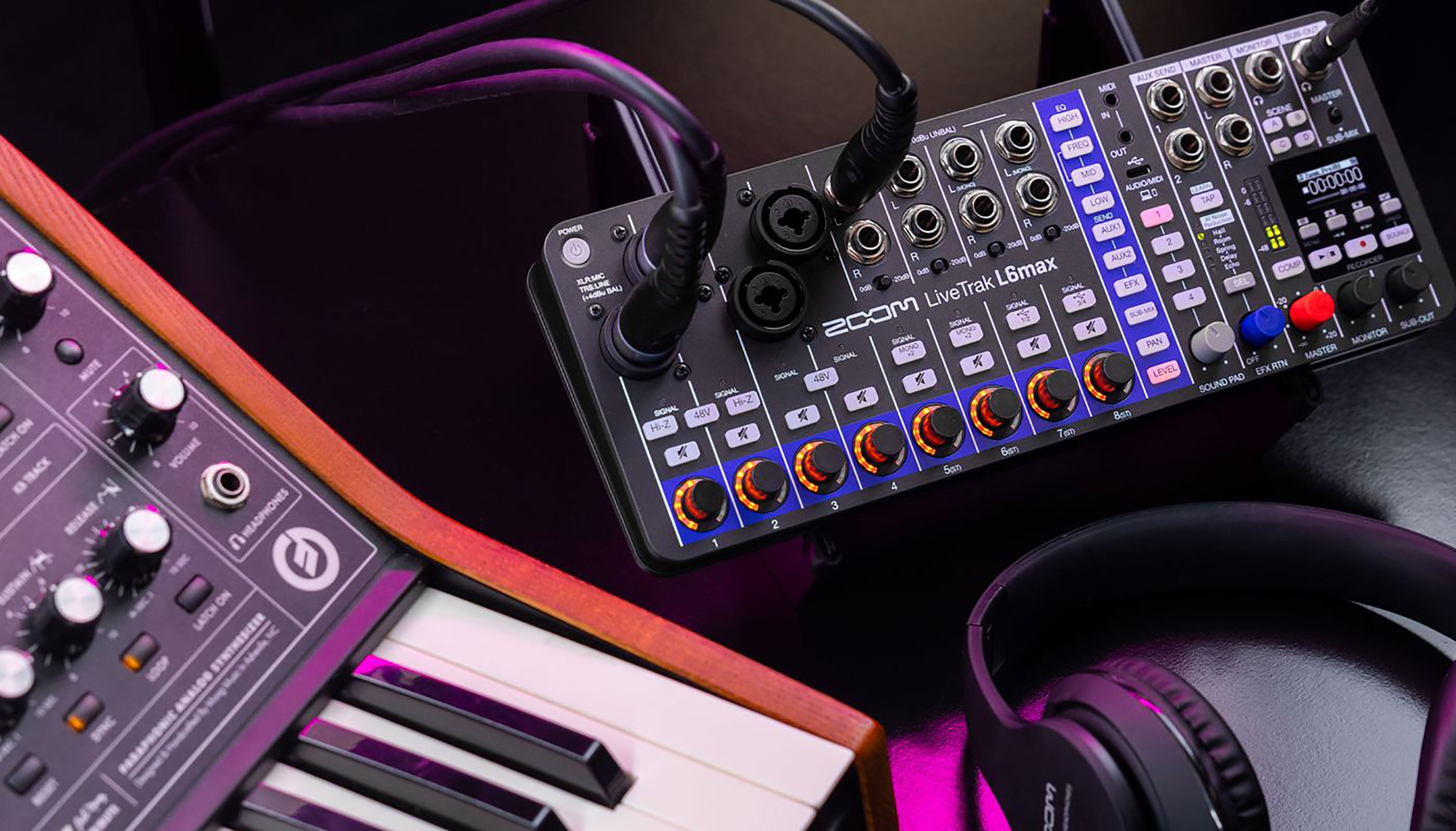 Zoom L6max - Mixer digitale 12 canali 32 Bit Floating Point
