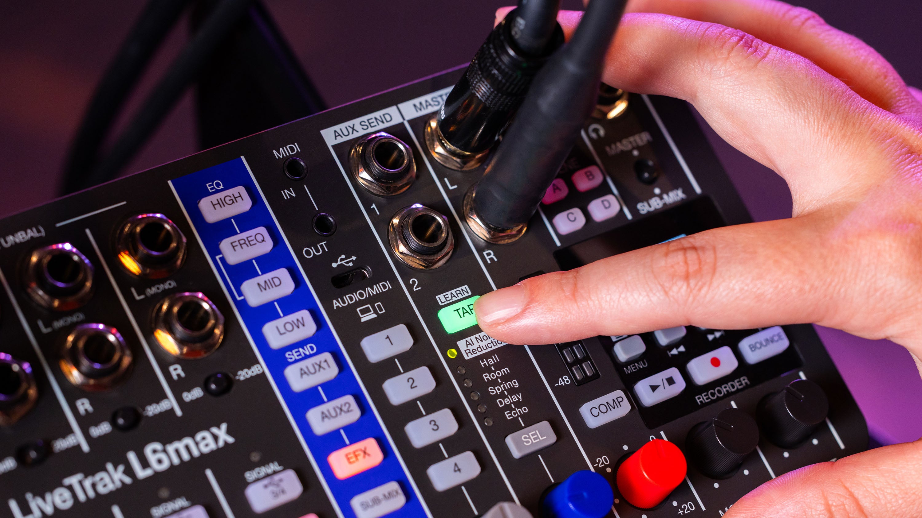 Zoom L6max - Mixer digitale 12 canali 32 Bit Floating Point