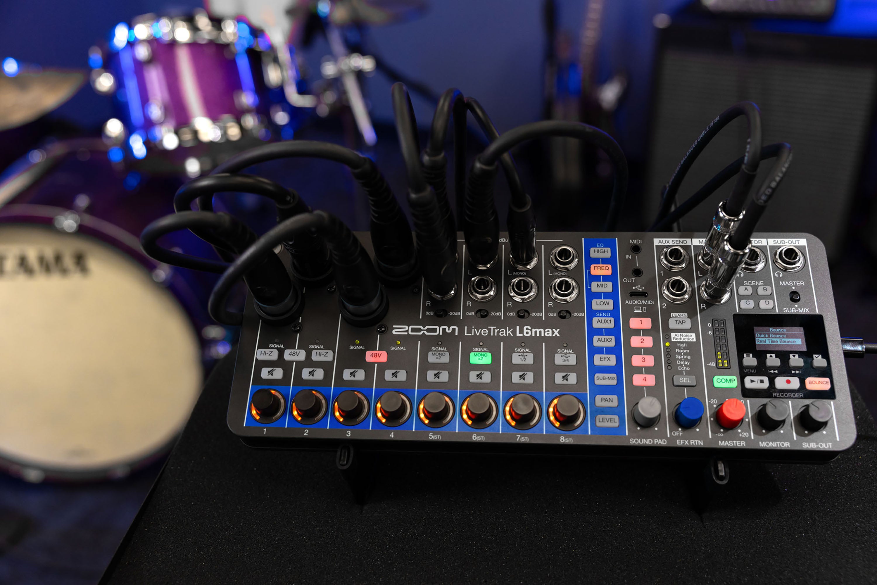 Zoom L6max - Mixer digitale 12 canali 32 Bit Floating Point