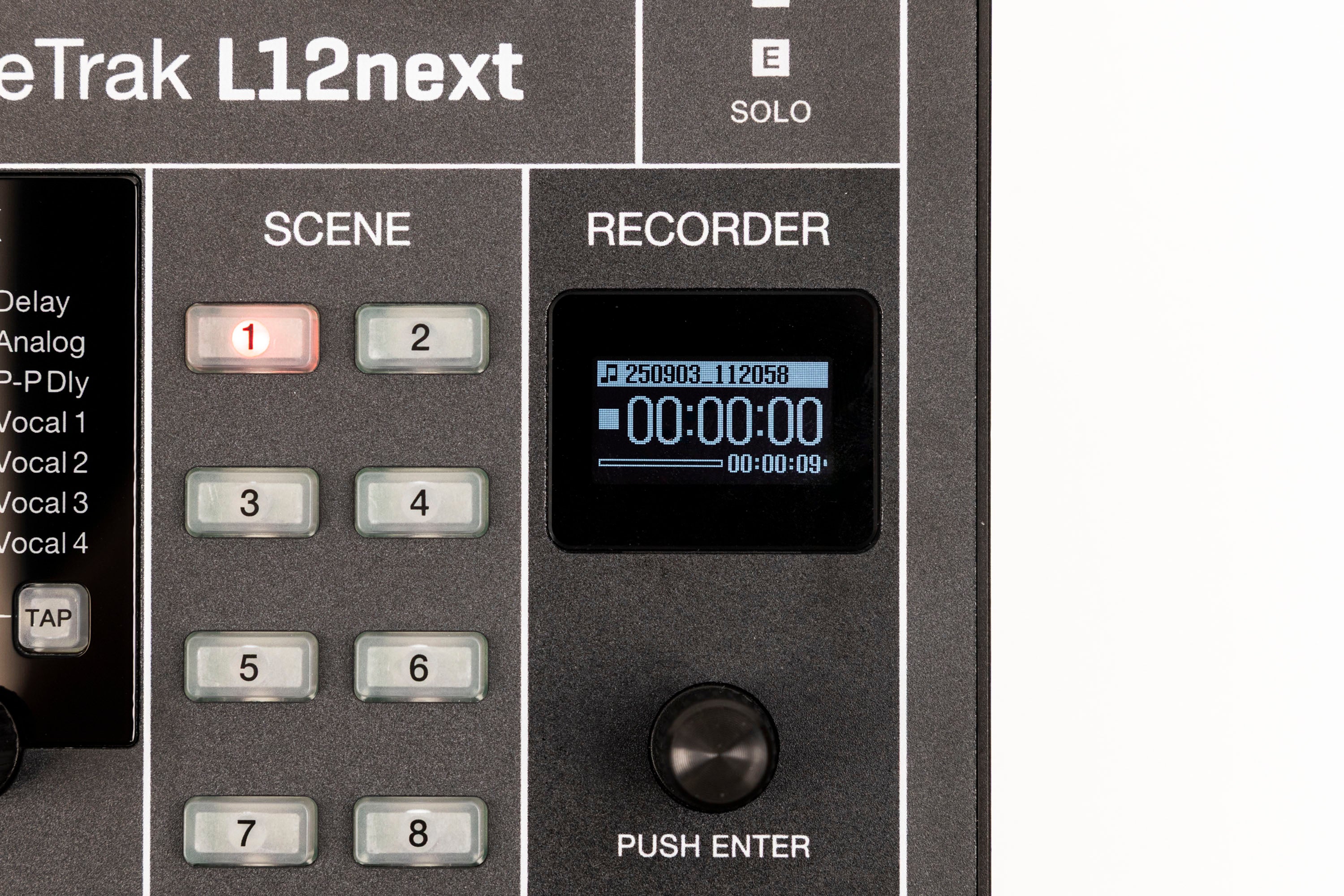 Zoom L12next - Mixer digitale 12 canali, recorder, interfaccia audio e superficie di controllo