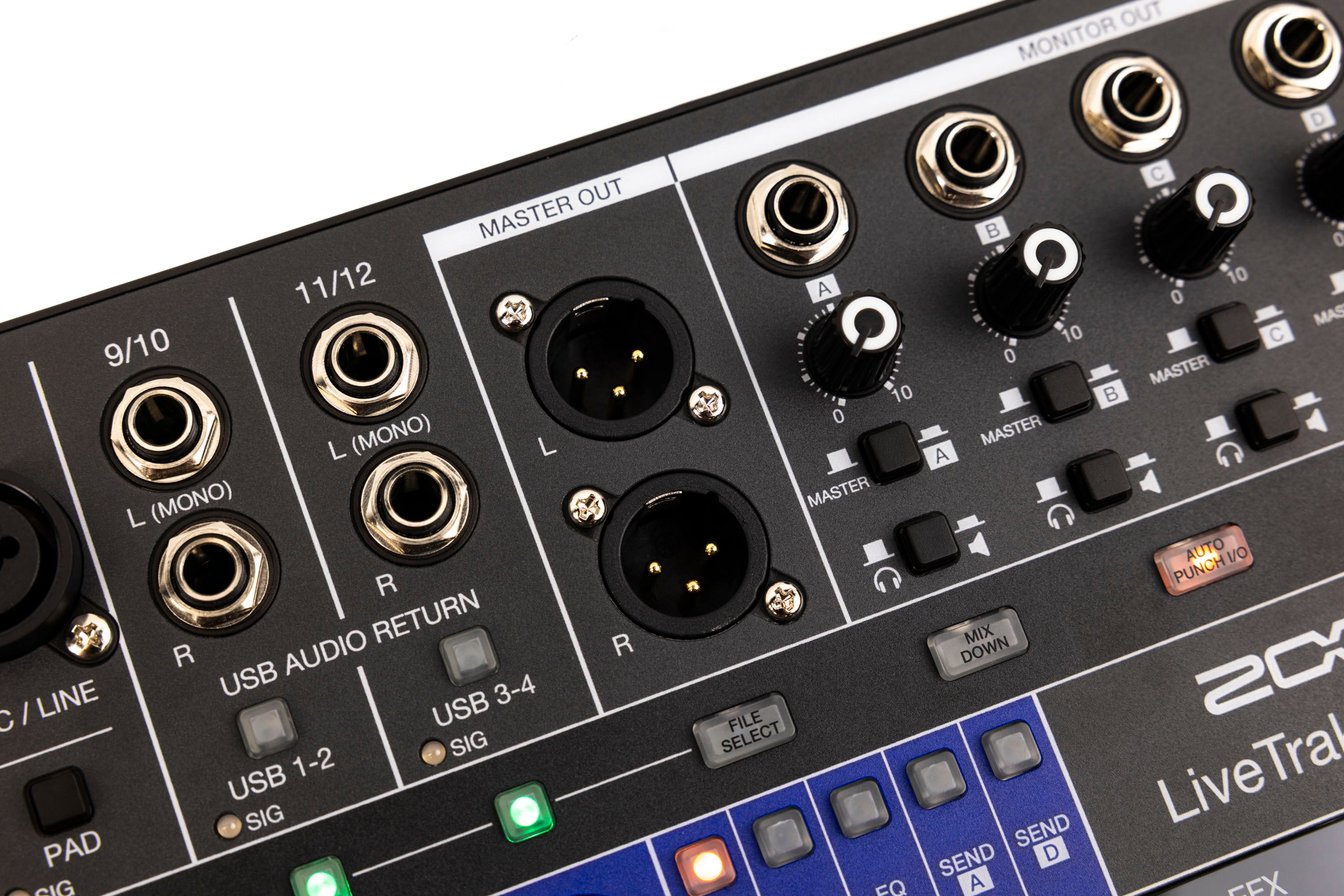 Zoom L12next - Mixer digitale 12 canali, recorder, interfaccia audio e superficie di controllo