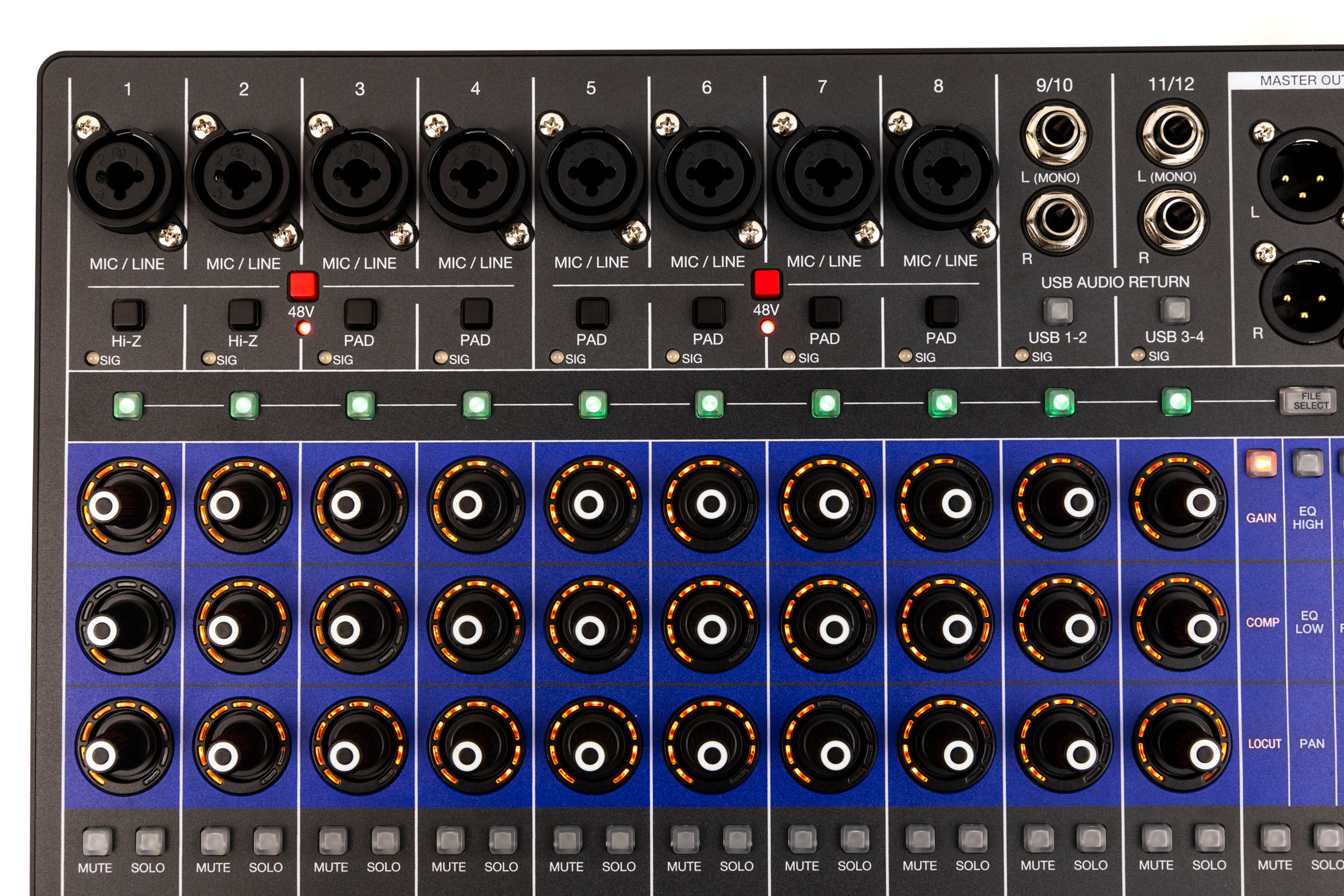 Zoom L12next - Mixer digitale 12 canali, recorder, interfaccia audio e superficie di controllo