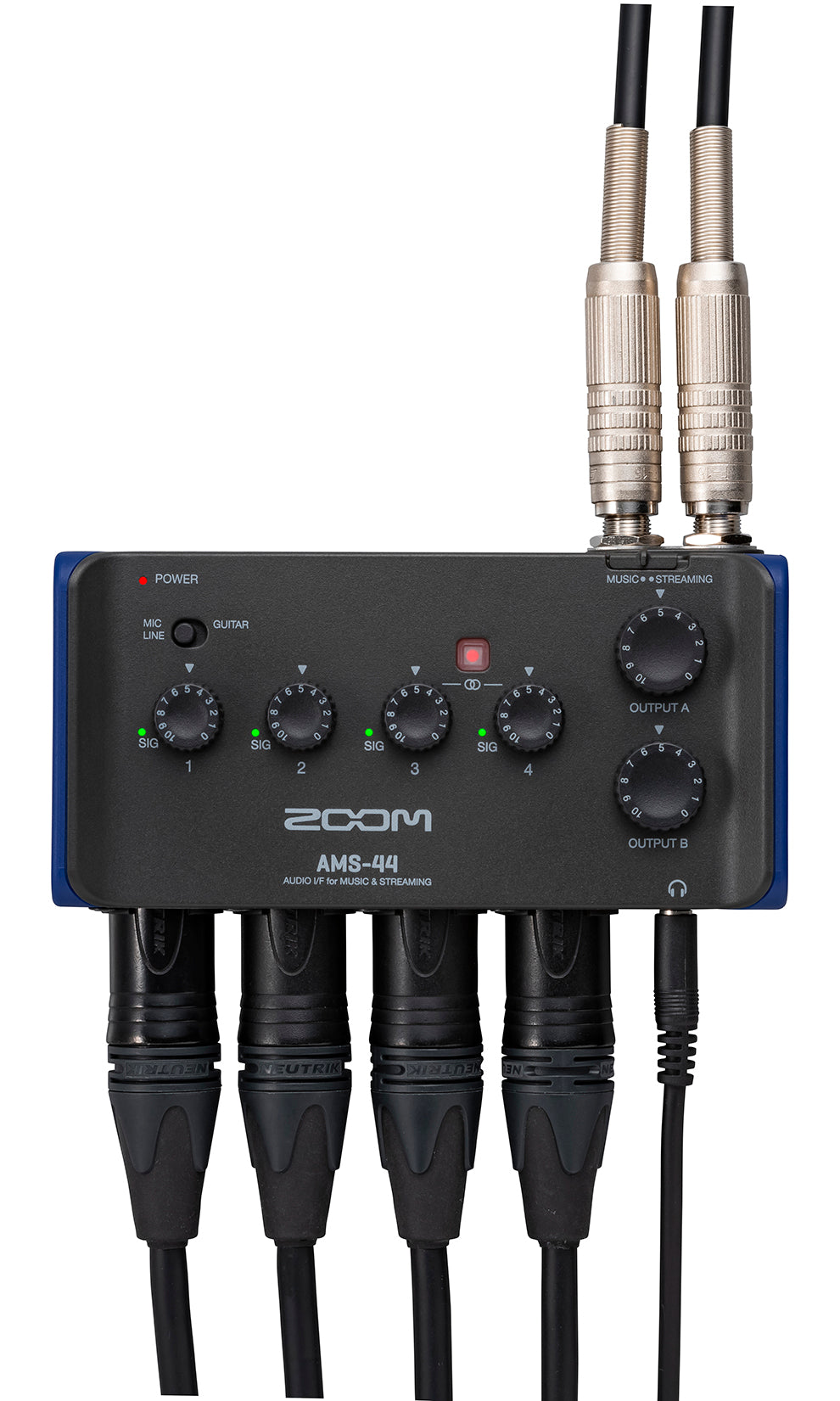 Zoom AMS-44 - Interfaccia audio per registrazione e streaming