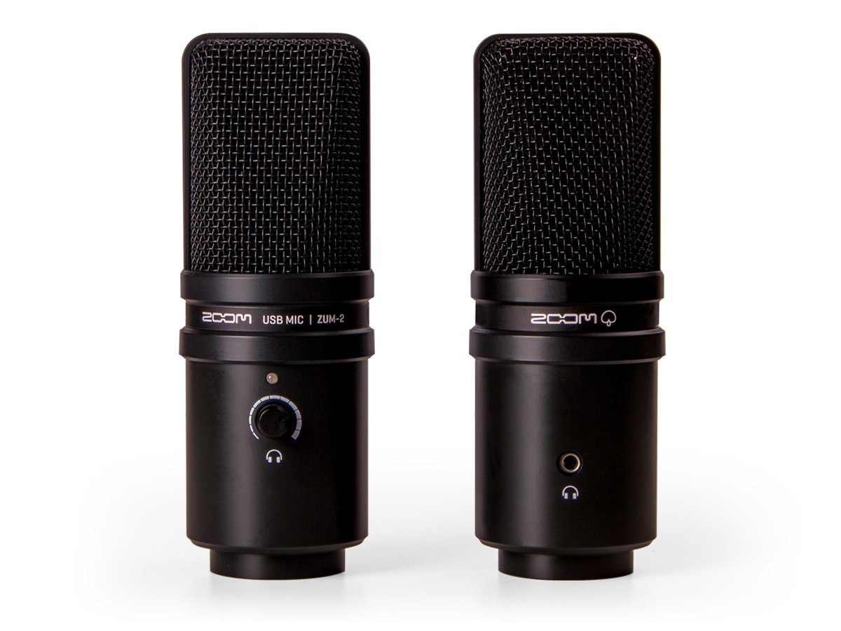 Zoom ZUM-2PMP - Kit Podcast USB con Microfono USB/Cavo/Cuffie/Treppiede