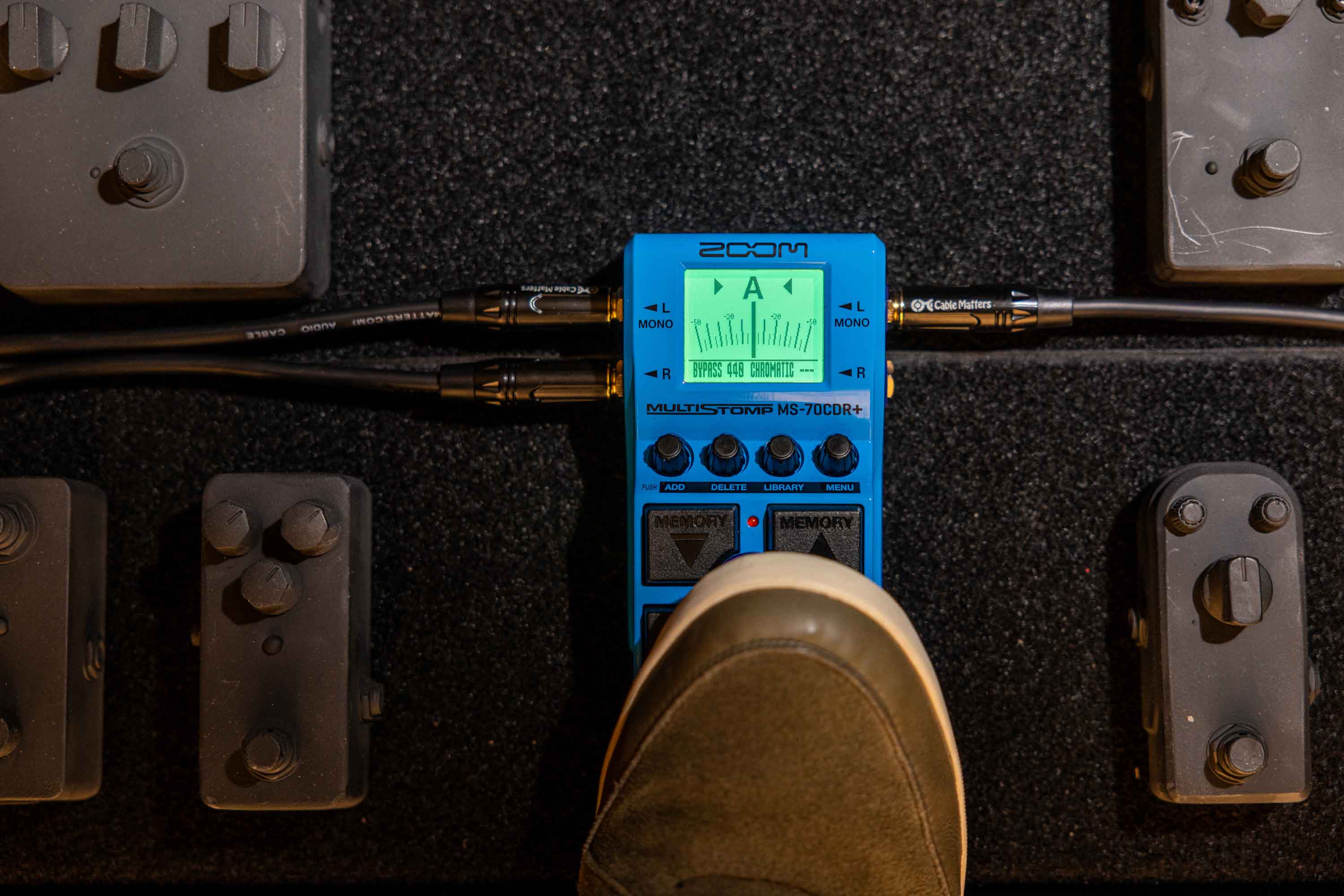 Zoom MS-70CDR PLUS - Pedale chorus, delay e reverb per strumento