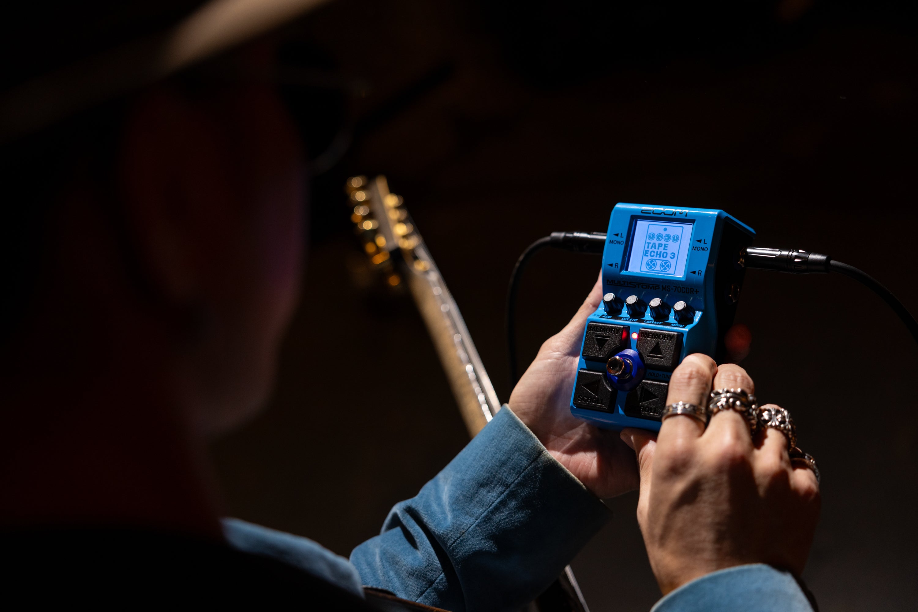 Zoom MS-70CDR PLUS - Pedale chorus, delay e reverb per strumento