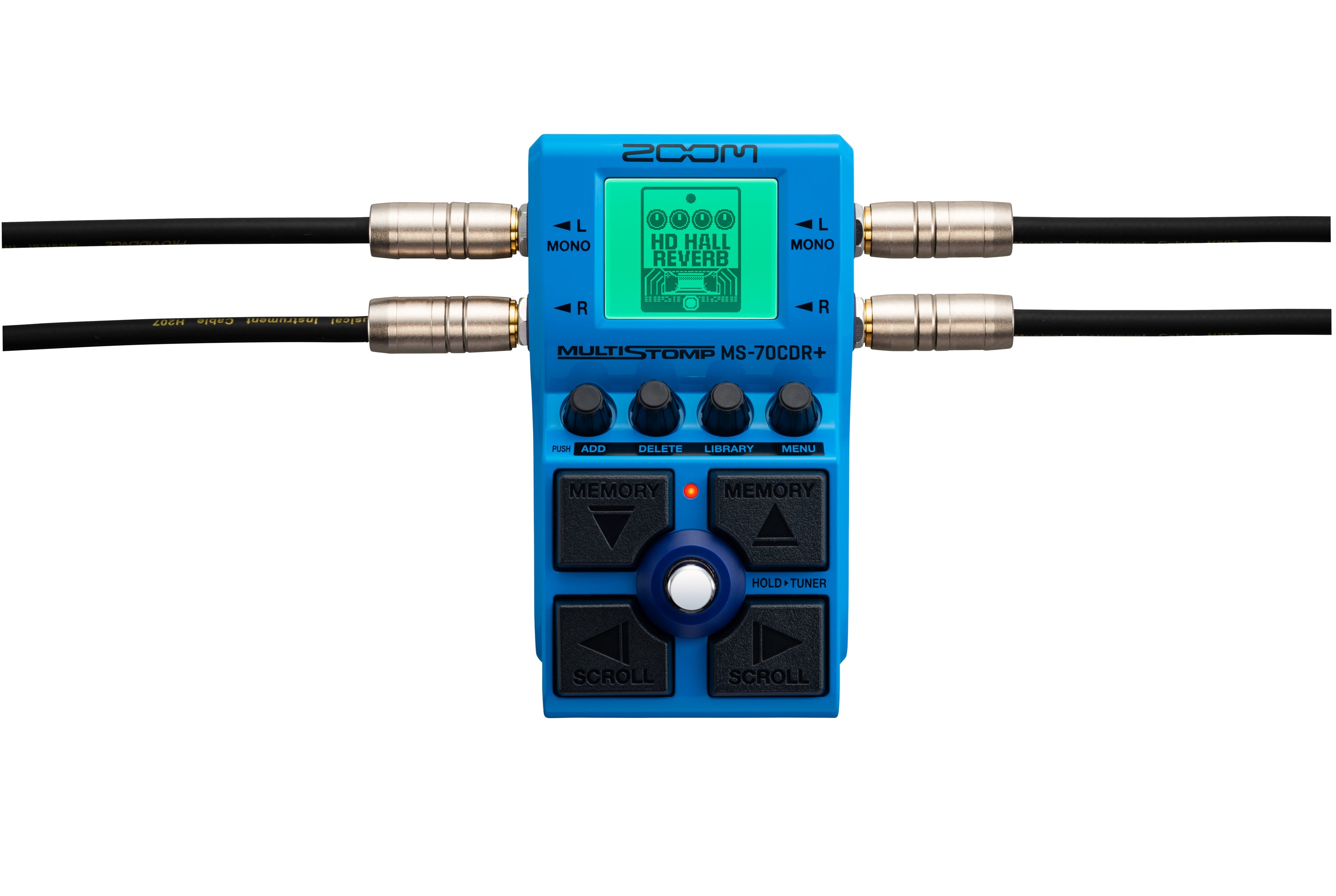 Zoom MS-70CDR PLUS - Pedale chorus, delay e reverb per strumento