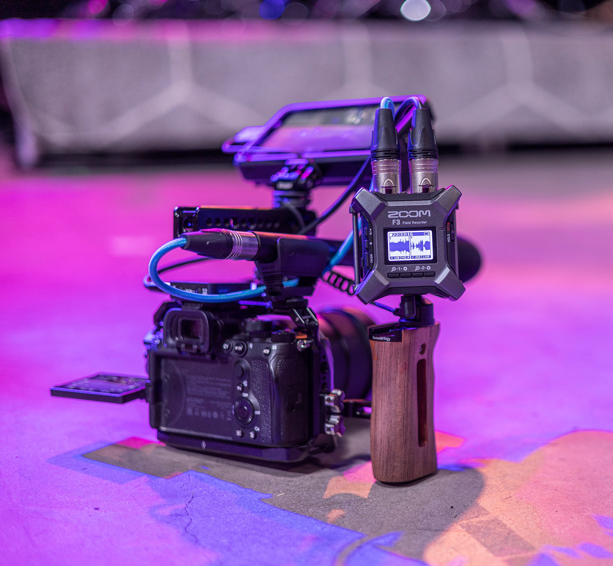 Zoom F3 - field recorder a 2 tracce - 32bit
