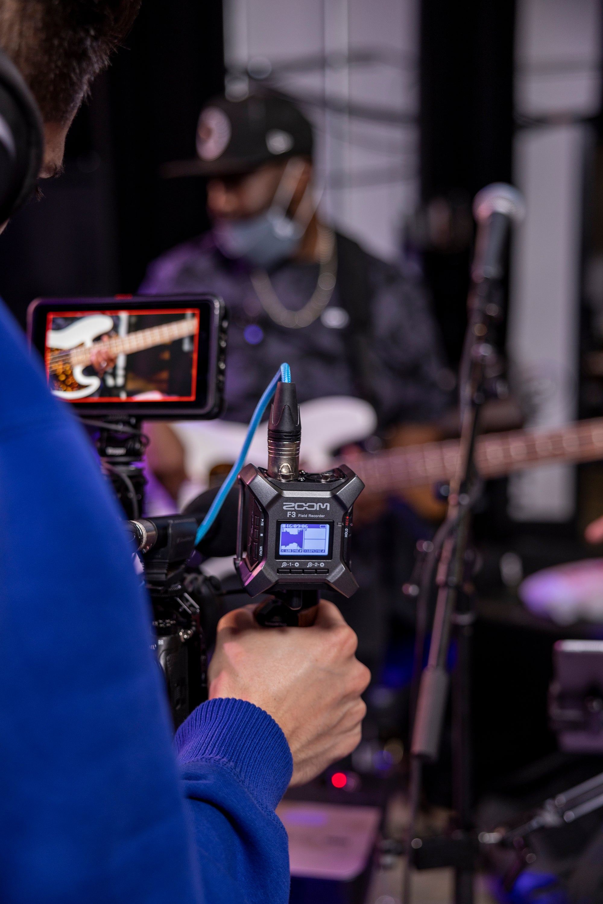 Zoom F3 - field recorder a 2 tracce - 32bit
