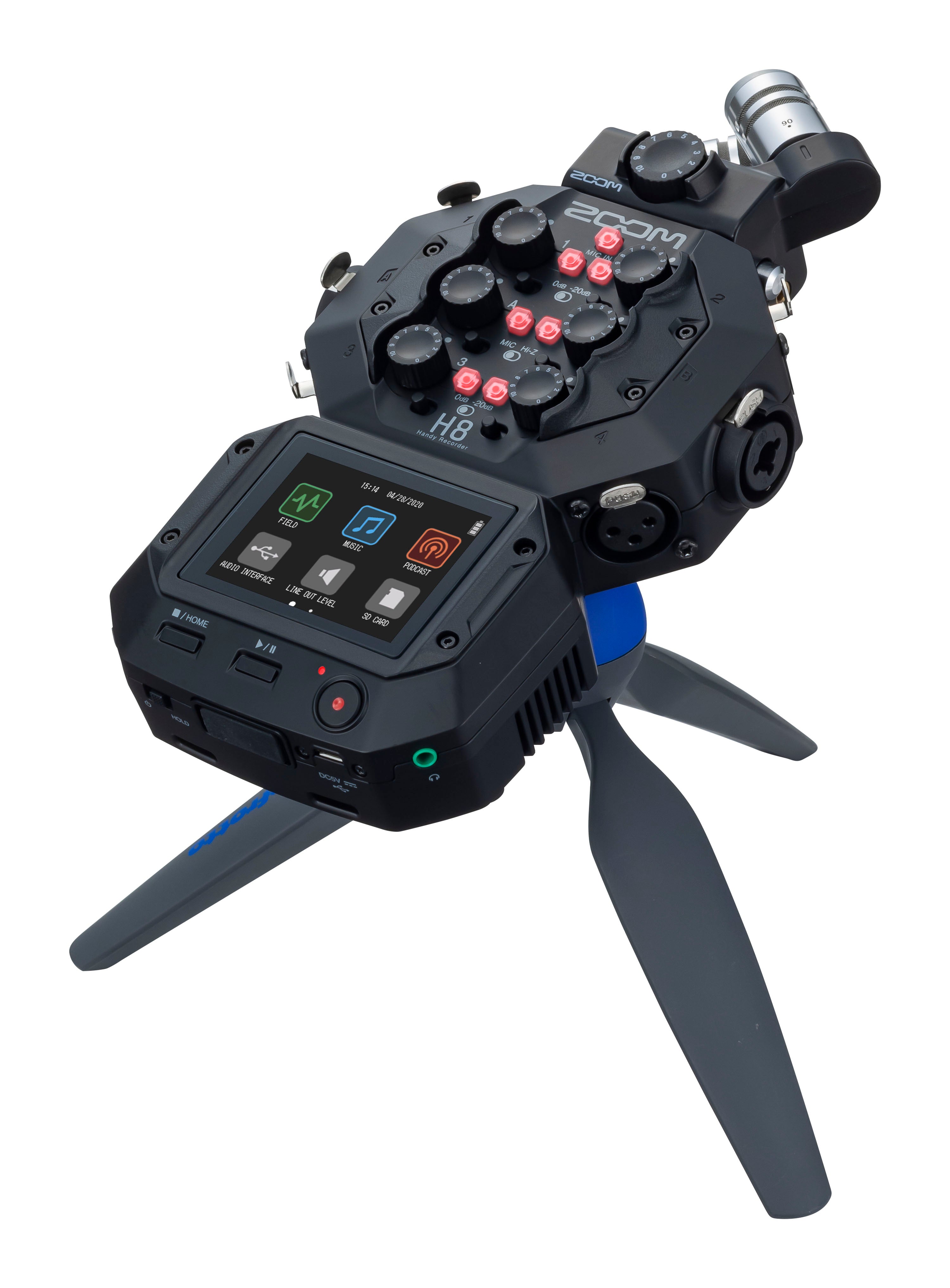 Zoom H8 - Registratore a 8 tracce + XYH-6/MSH-6