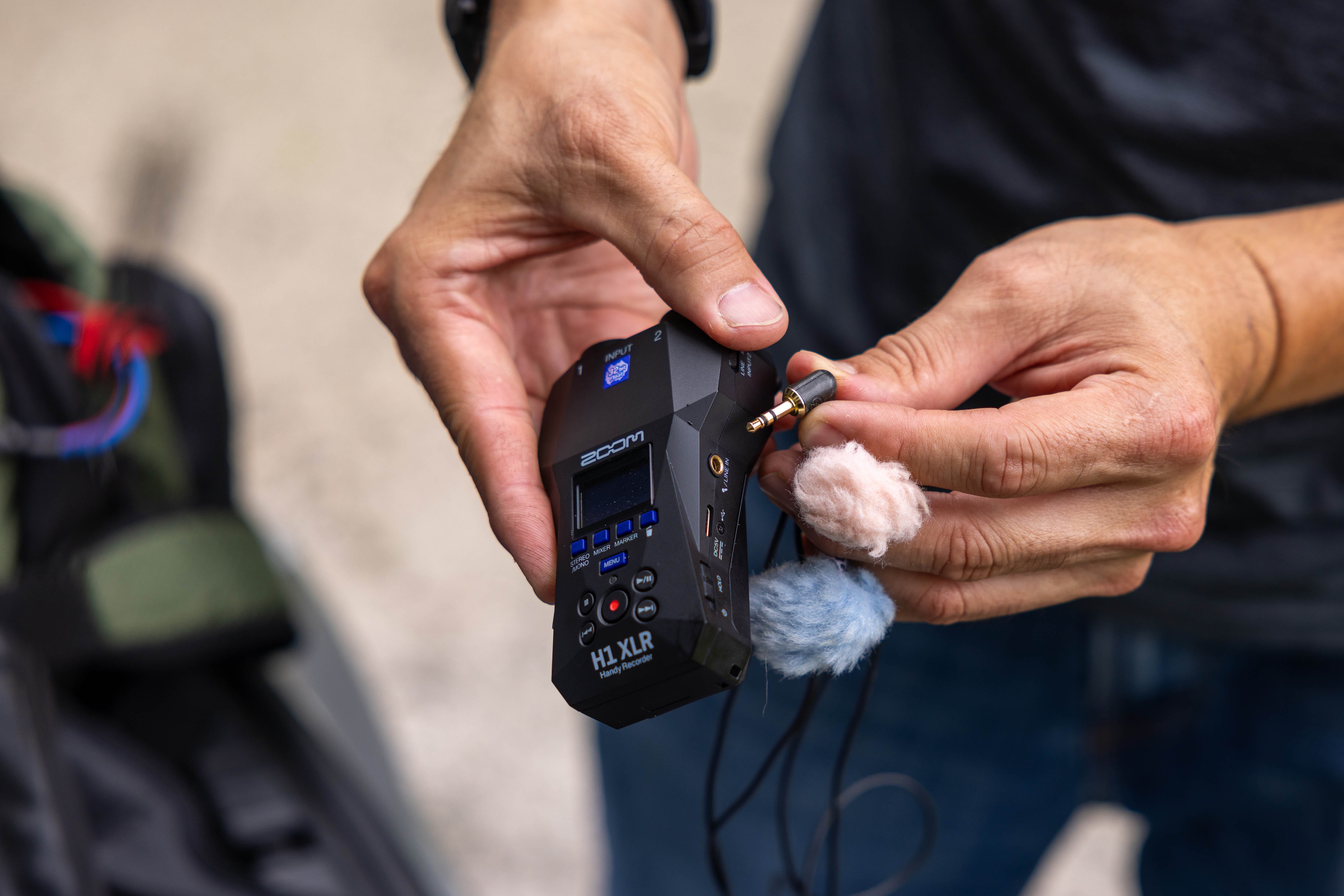 Zoom H1 XLR- registratore palmare stereo digitale 32 bit Floating Point con ingressi XLR