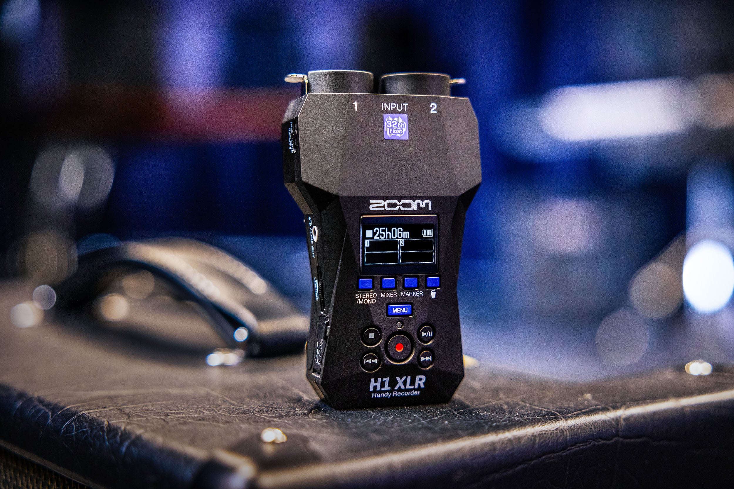 Zoom H1 XLR- registratore palmare stereo digitale 32 bit Floating Point con ingressi XLR