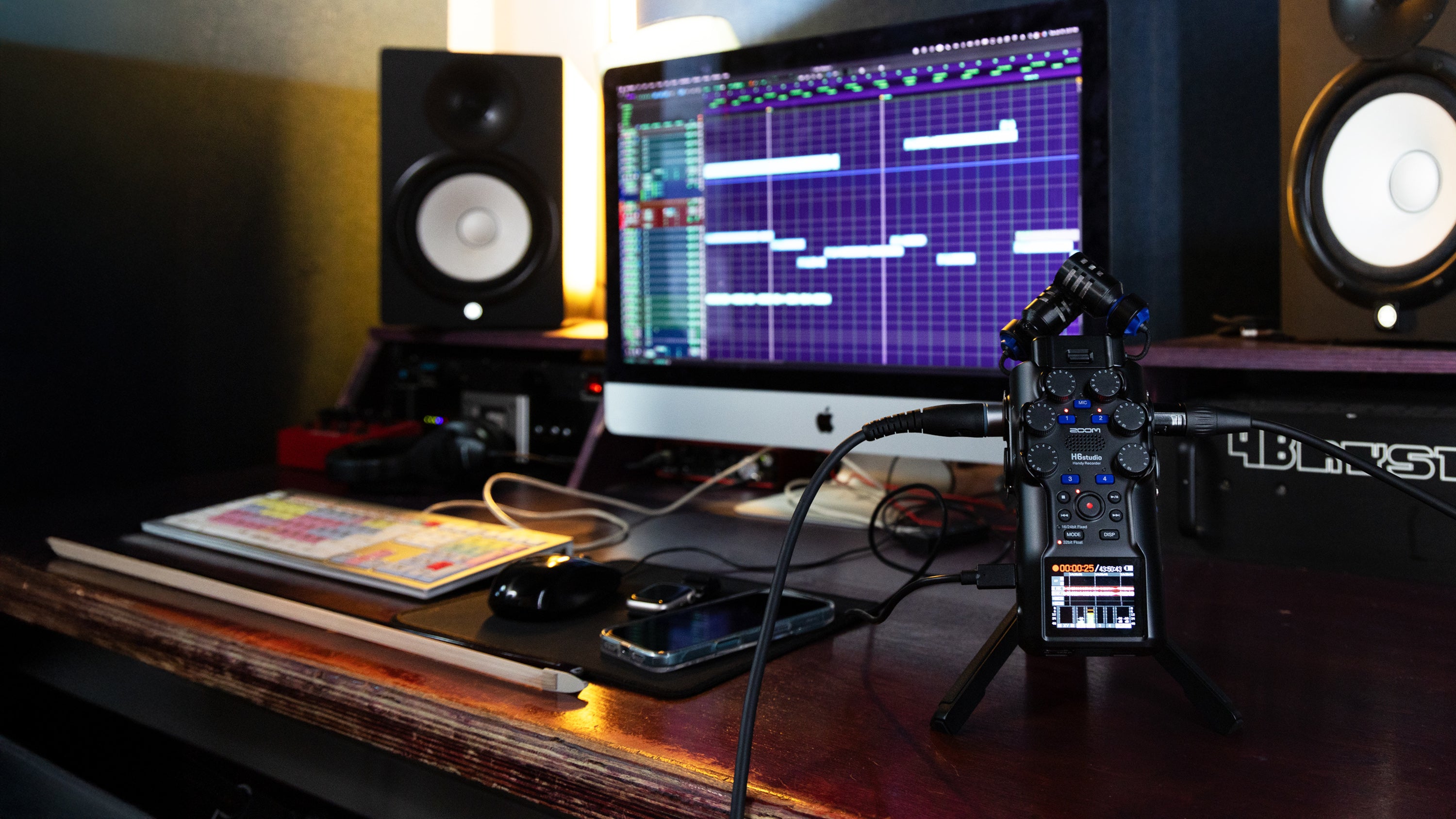 Zoom H6studio - Registratore digitale palmare