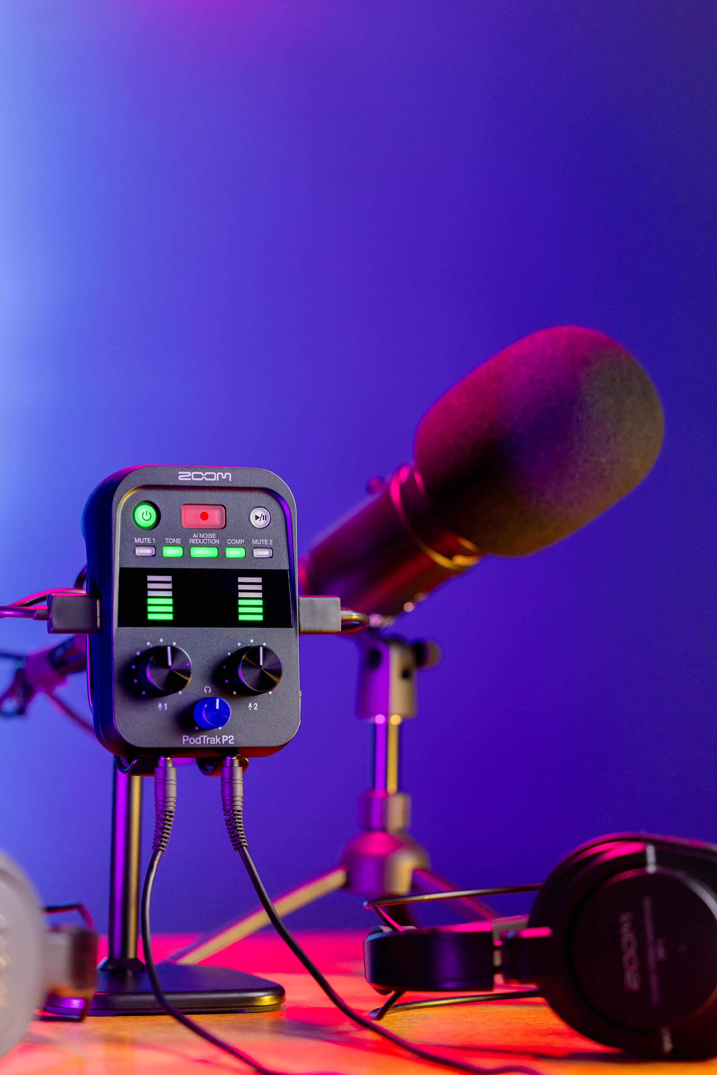 Zoom P2 PODTRAK - Interfaccia per podcast portatile